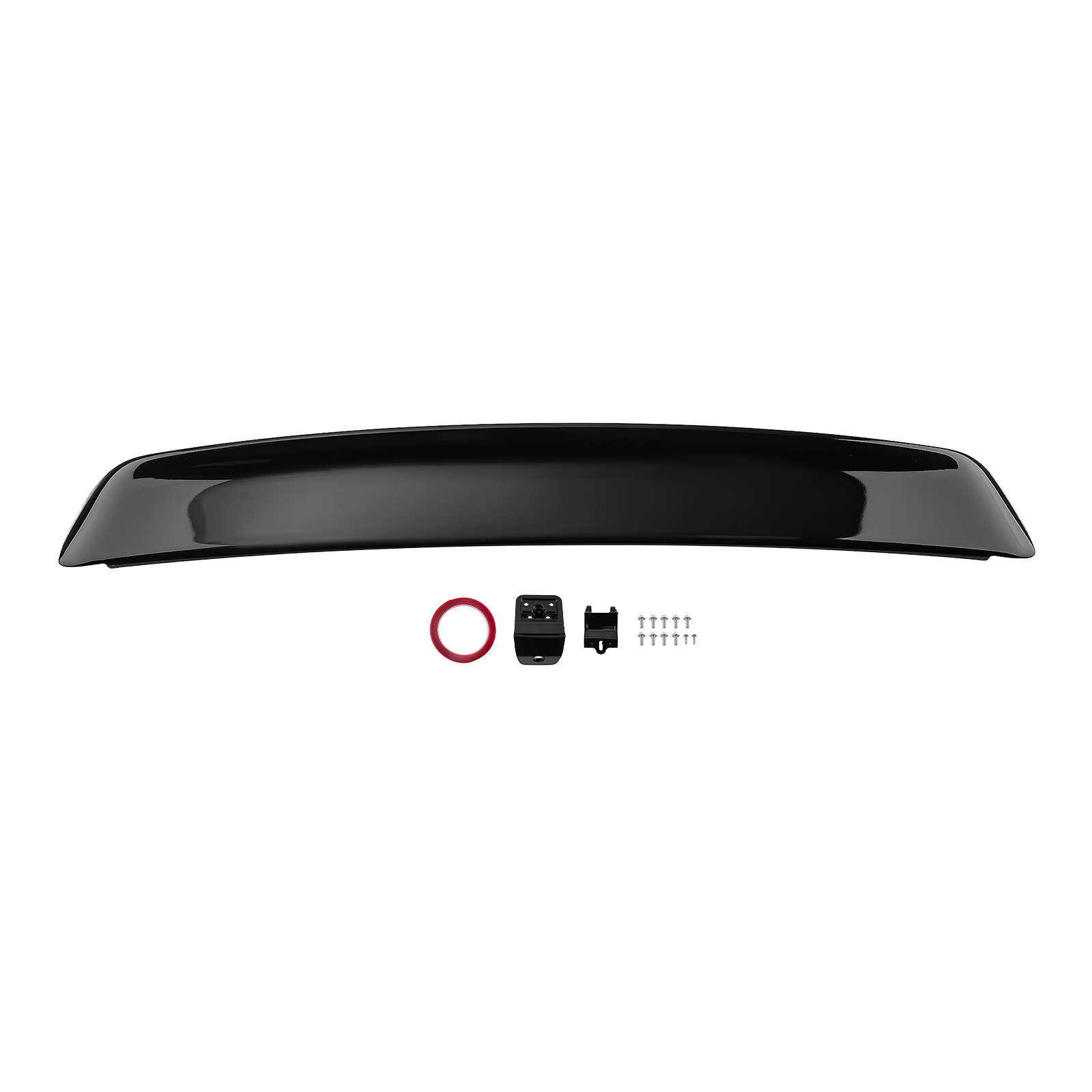 ABS Plastic Trunk Spoiler for Dodge Challenger 08-23 Gloss Black Upper Mounted