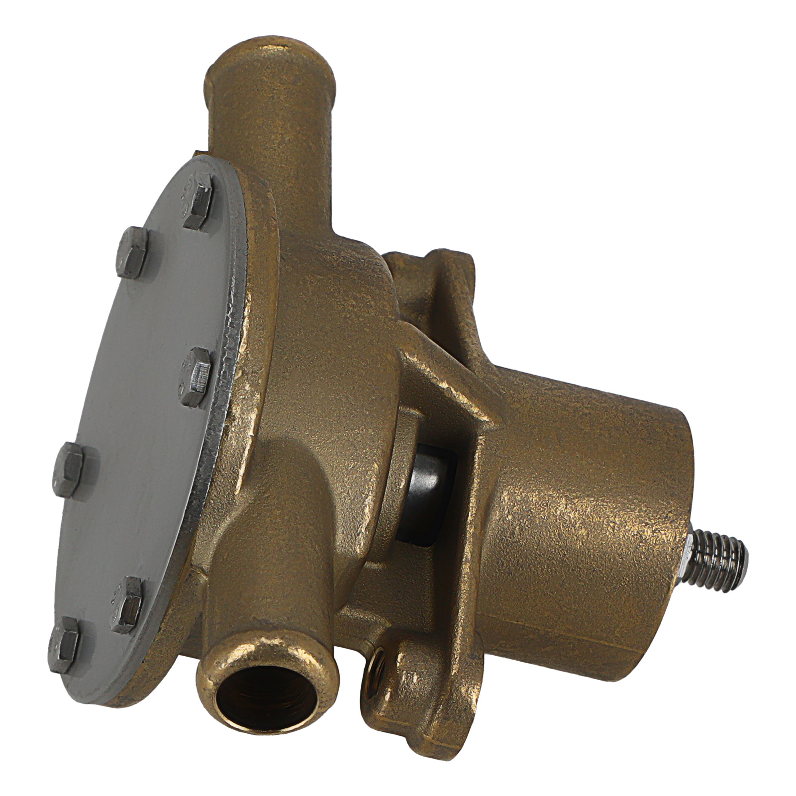 Water Pump for Johnson F4B-902, Fit Yanmar 2GM 3GM 17mm Brass Inlet/Outlet