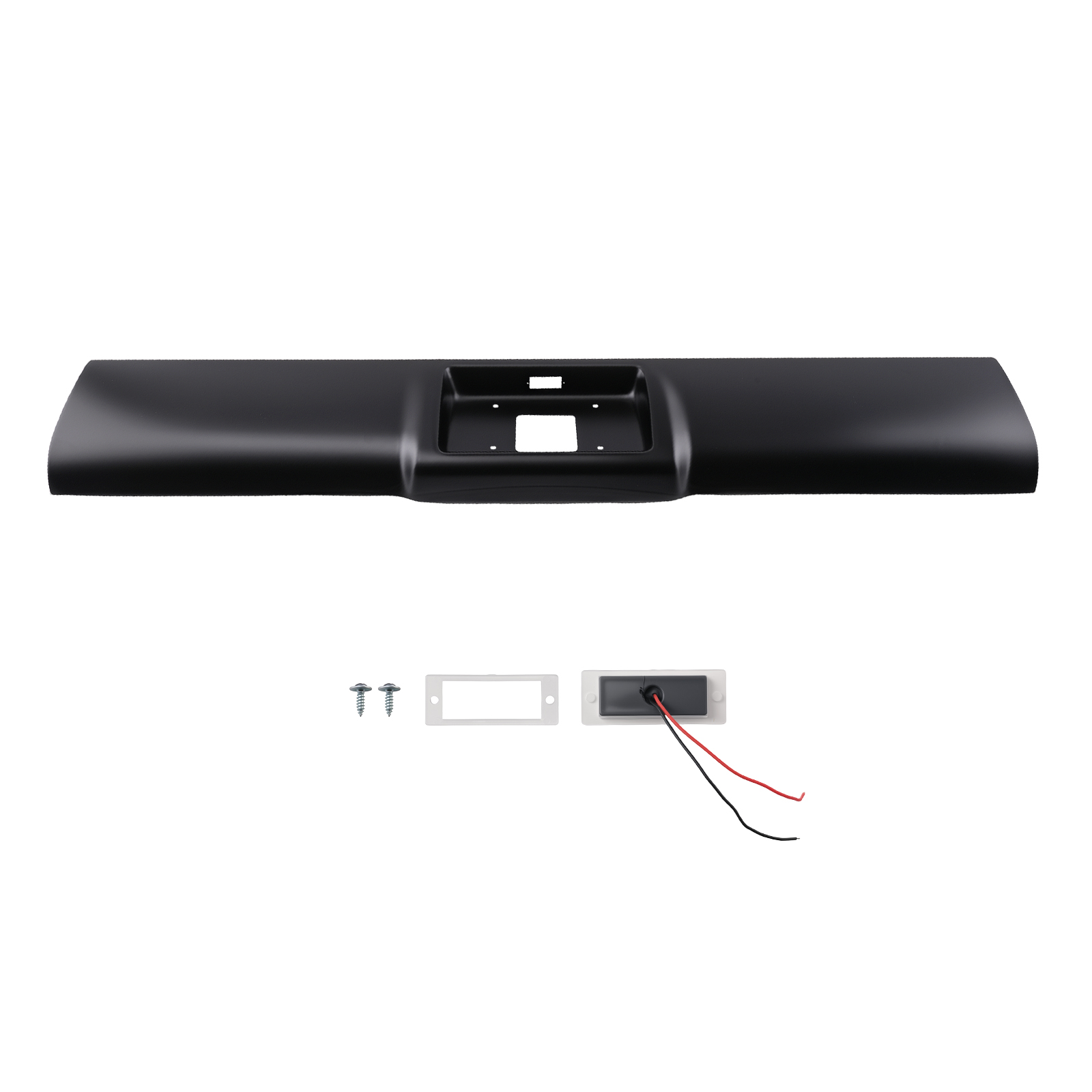 Rear Roll Pan for Chevrolet K1500/K2500 Suburban 92-99 Steel Black Primed