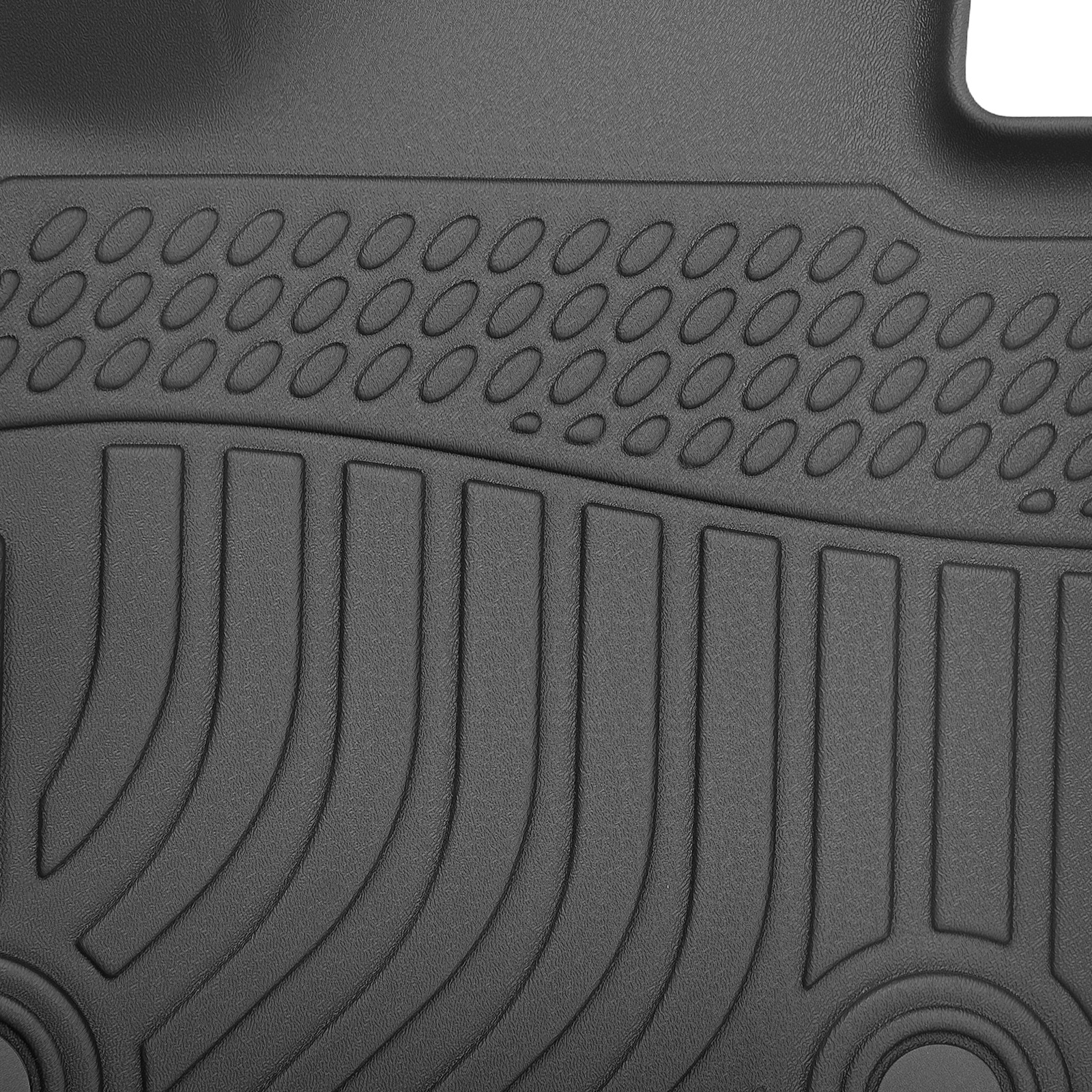 Heavy Duty All-Weather Mats for Mini Cooper Countryman 2017-2024 Black TPE