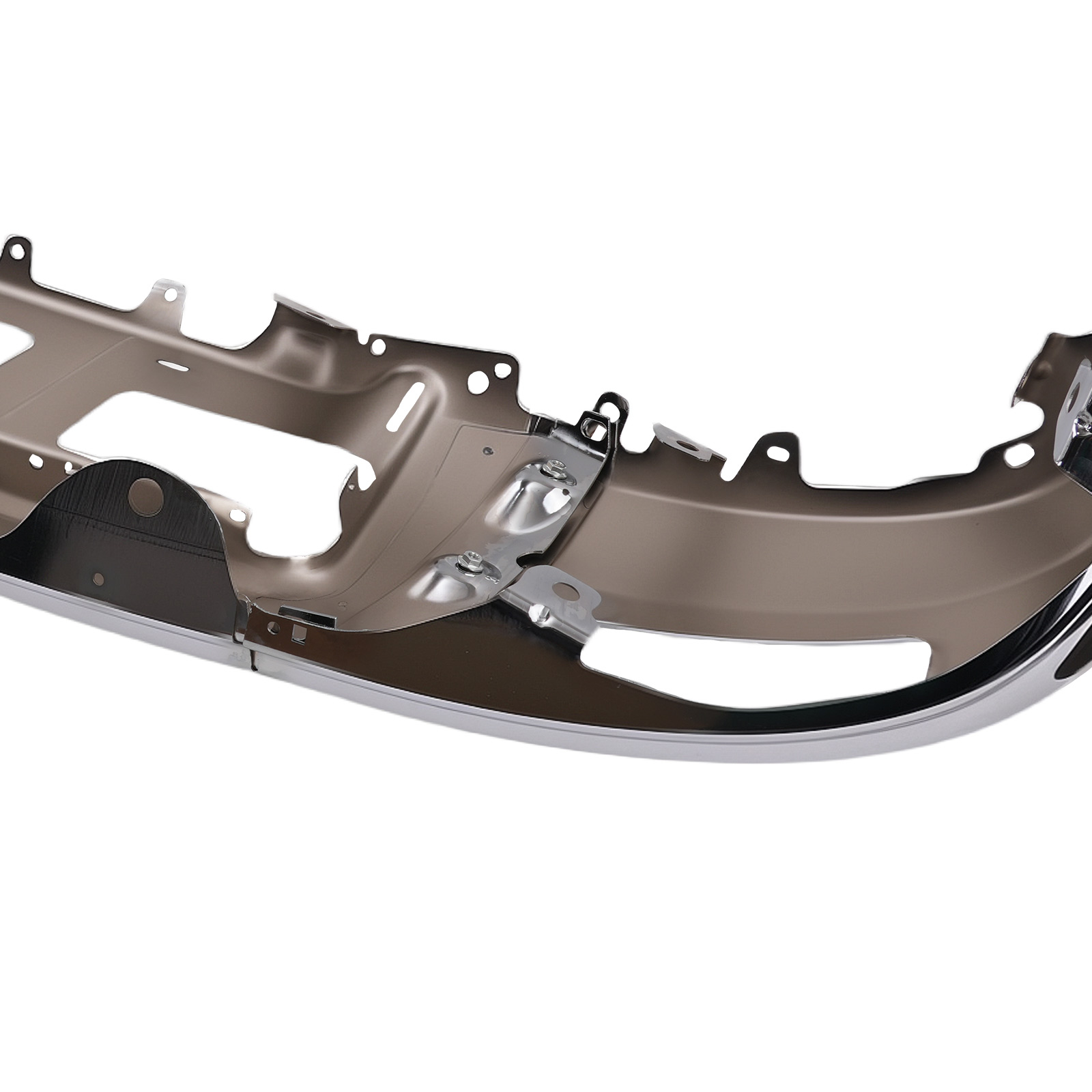 Front Bumper Chrome for Chevrolet Silverado 1500 14-15 Split 23173678