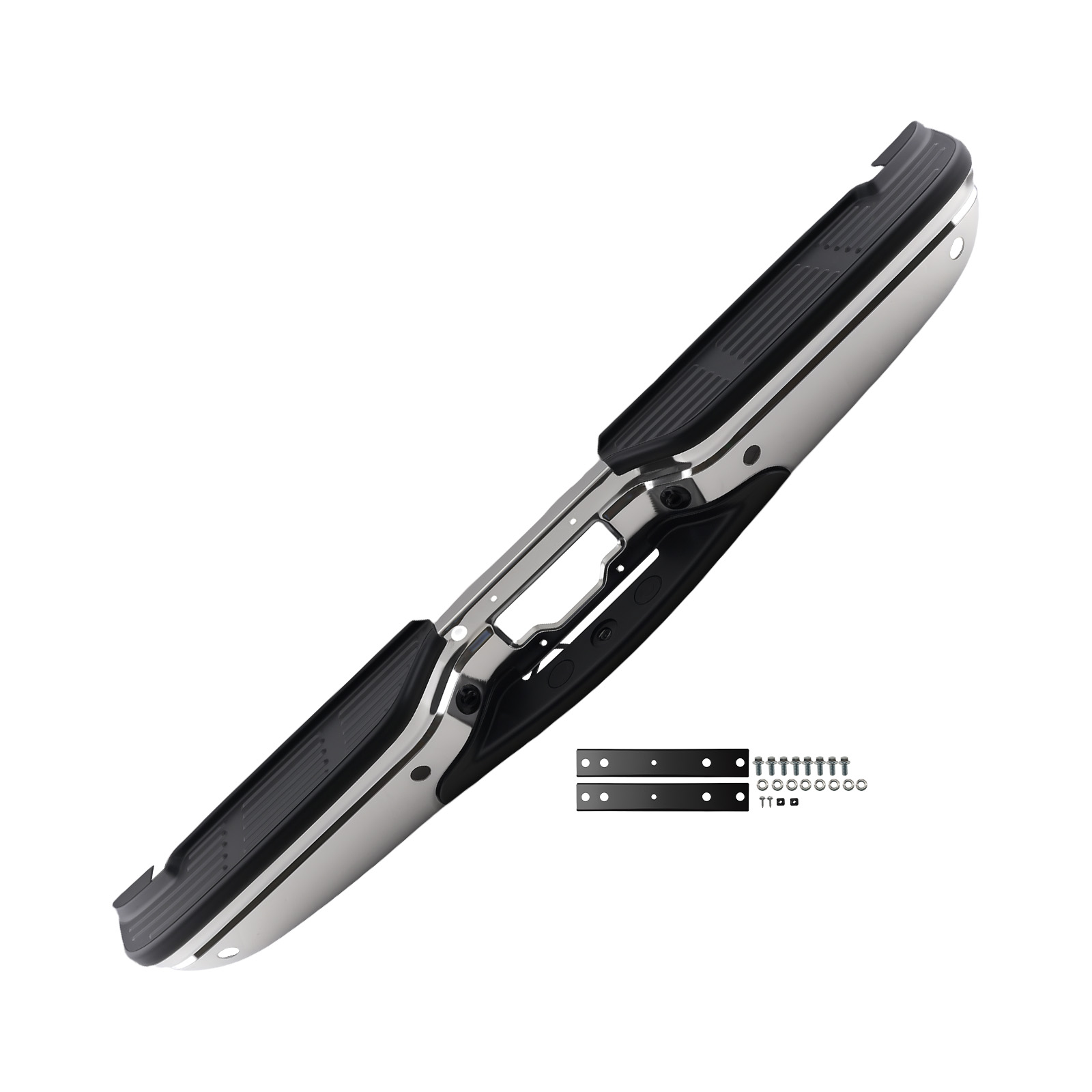 Heavy Duty Rear Bumper for Ford F-250 F-350 Super Duty 99-07 9L3Z17D826A Chrome