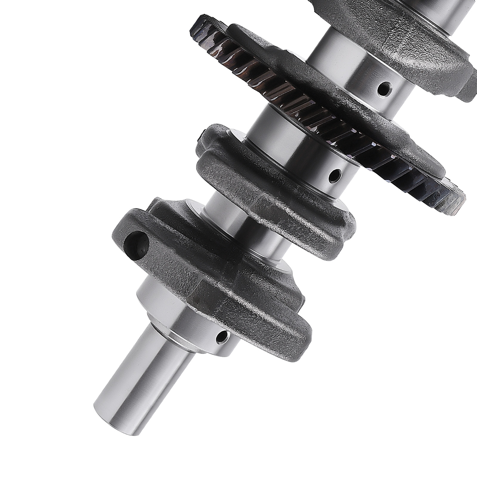 Crankshaft w/ Main Rod Bearing 1340128030 For Toyota Camry Rav4 Scion 2AZFE 2.4L
