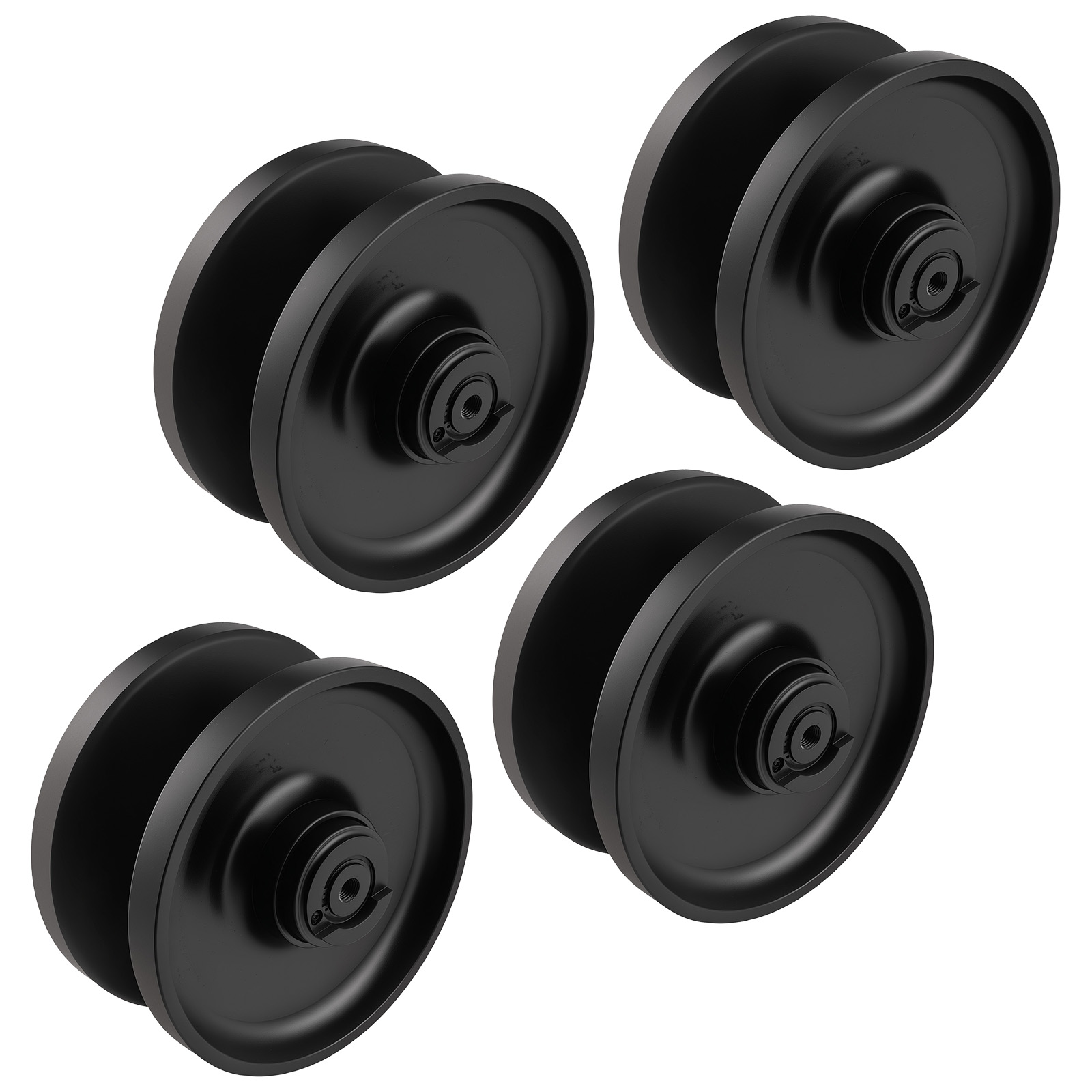 Idler Wheel Assembly for Volvo MCT110C MCT145C Skid Steer AT493206 AT366458 Kit