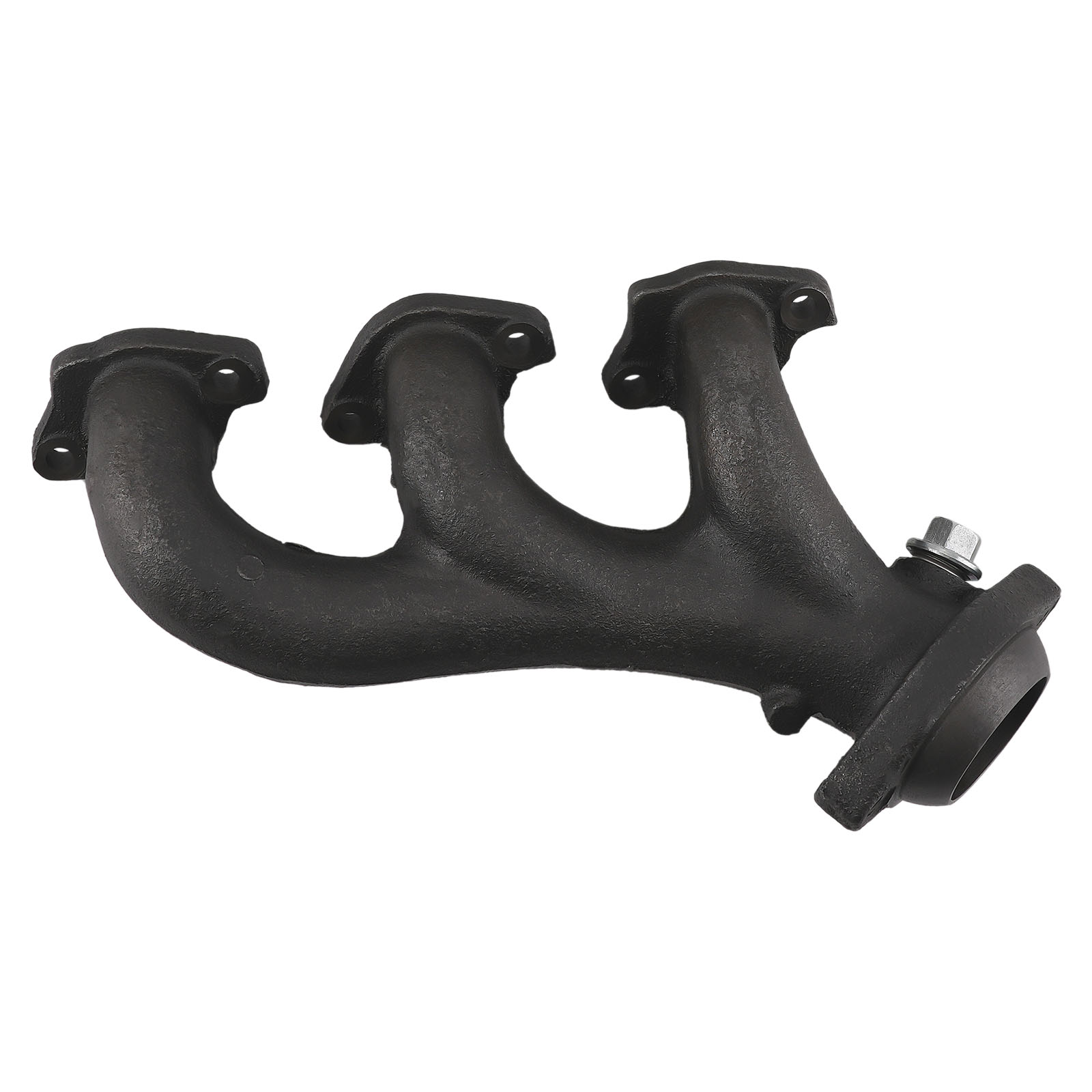 Pair Cast Iron Exhaust Manifold  For Ford E-150 V6 4.2L 5.4L V8 2003 Direct-Fit