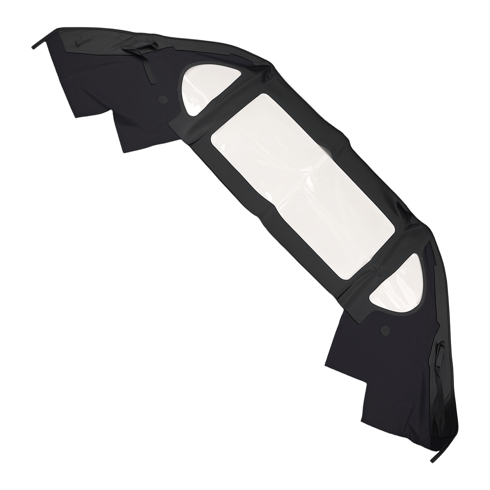 Black Convertible Top for Mercedes-Benz R129 300SL 500SL 1990-1993 MB3394BLKBLK