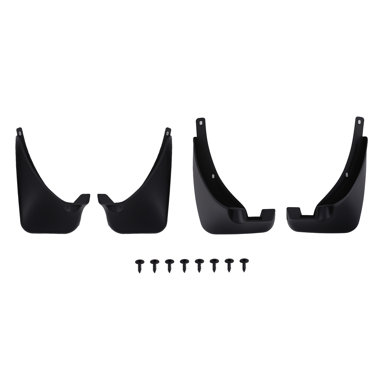 4PC Mud Flaps Splash Guards Kit for Toyota RAV-4 2006-2013 Black Protection