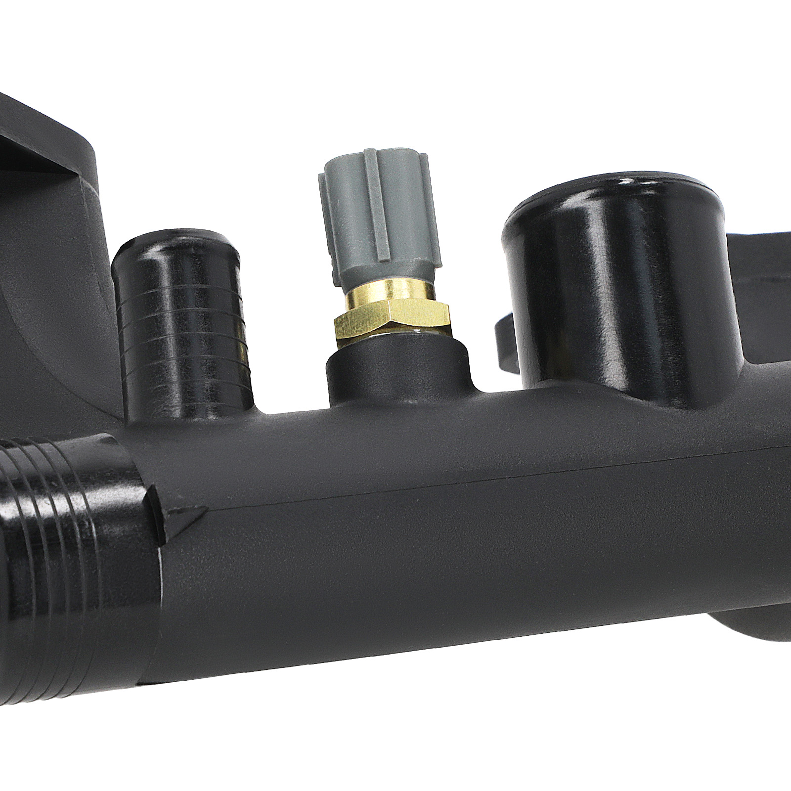 Thermostat Cover Outlet Pipe w/Sensor For Jaguar Vanden Plas J96JV-8A504-BD