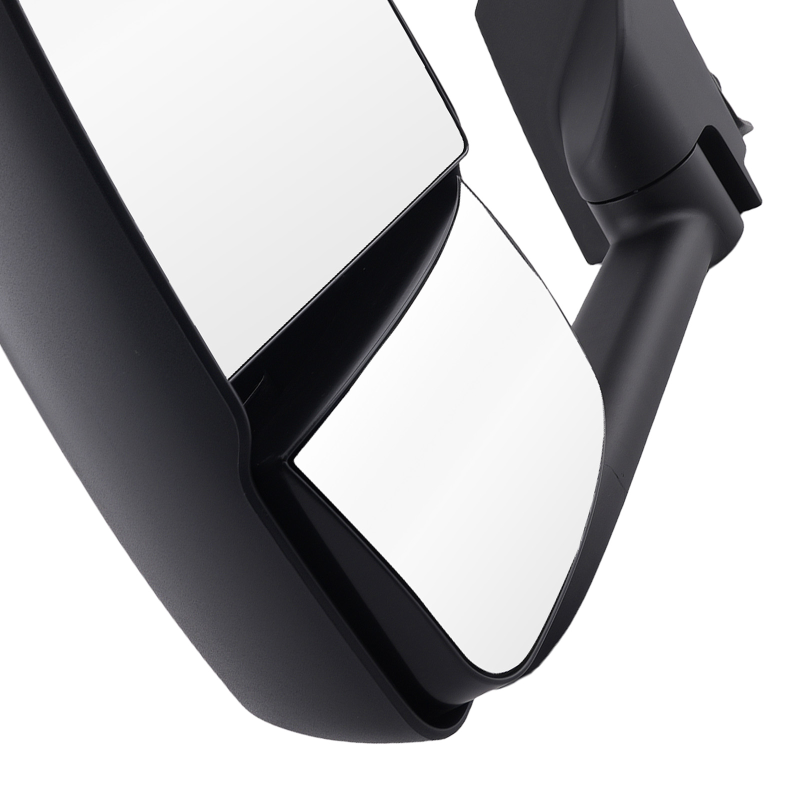 Black Rear View Mirror for Chevy Express 3500 Van 2003-2011 Manual