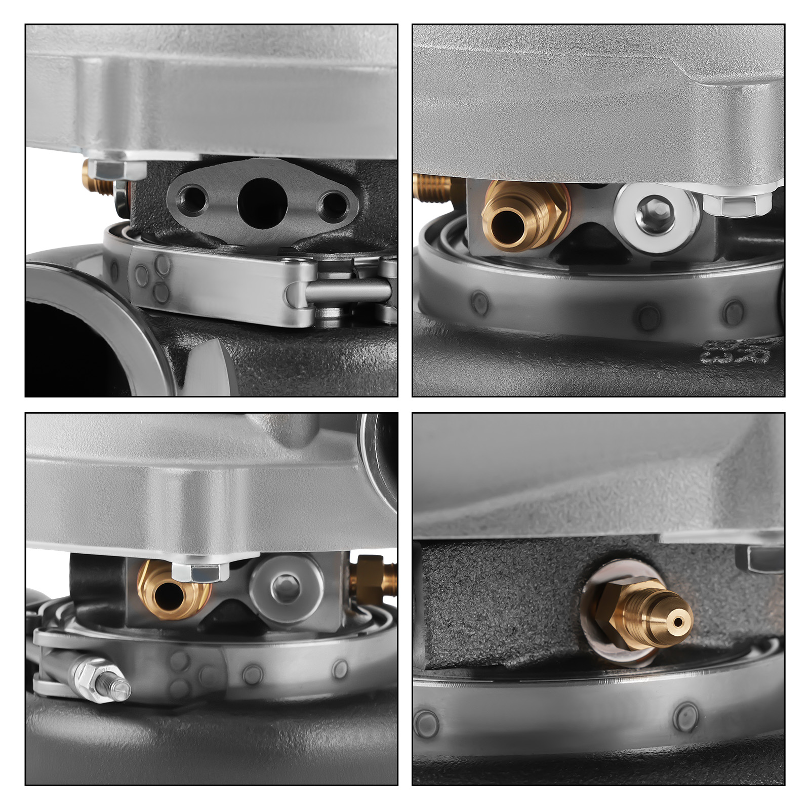 900 Billet 900HP Universal Turbo .83 /72 A/R Dual Ball Bearing Turbine Trim 84