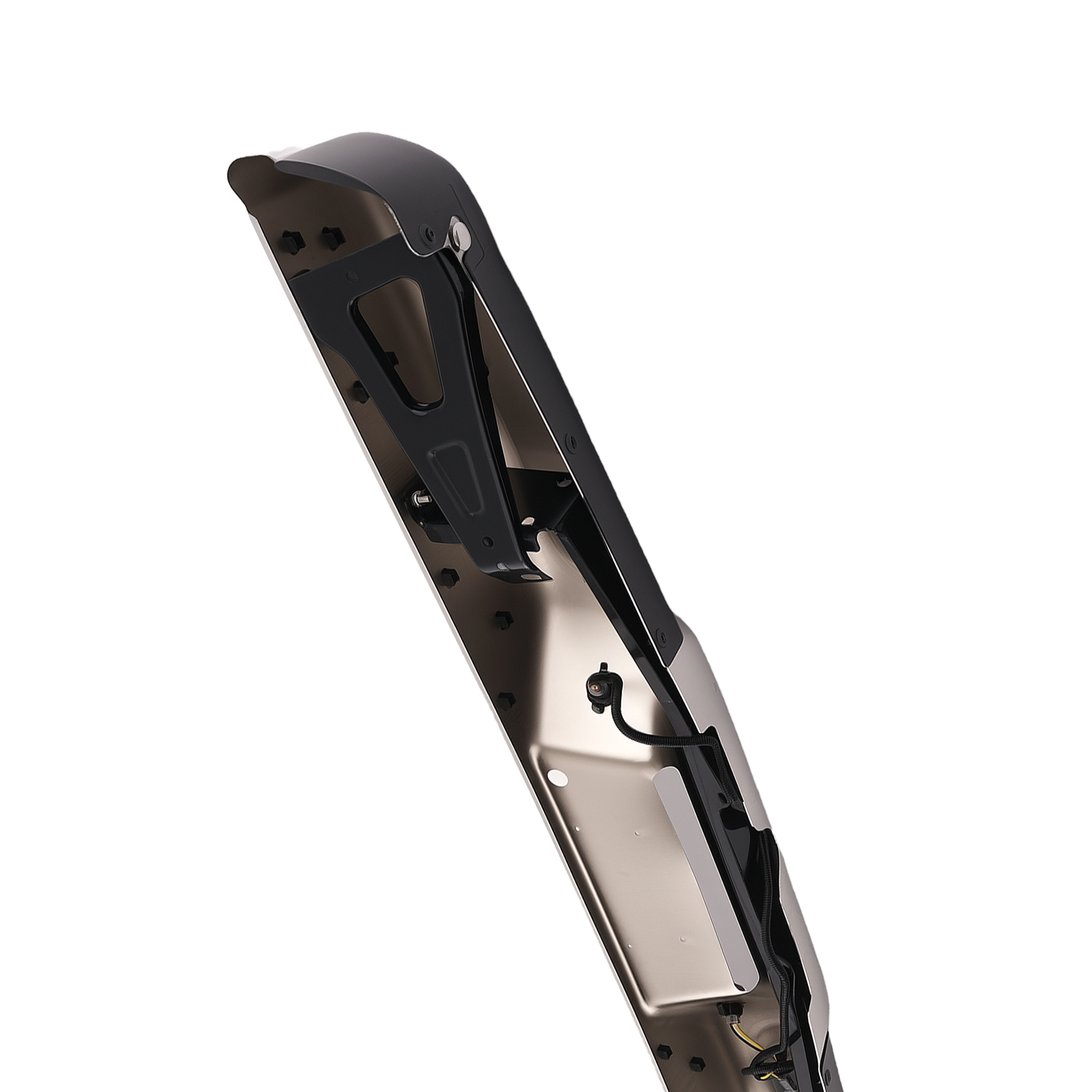 Chrome Rear Bumper for Dodge Dakota 1997-2004 55295665 Steel Plastic