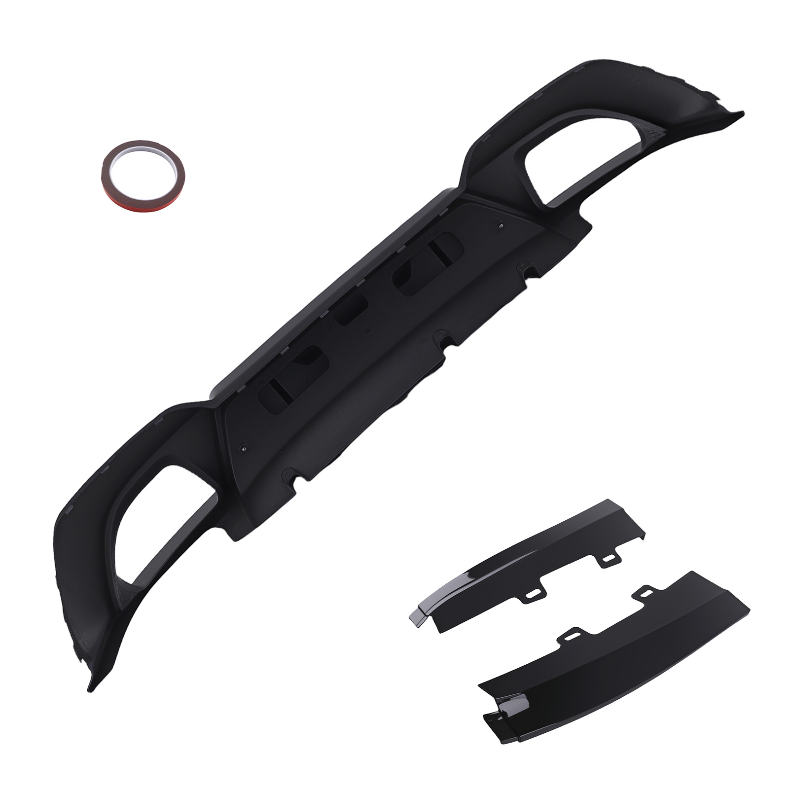 Black Sport Rear Lip Kit for BMW G20 3 Series M Sport 2019-2022 PP Painted
