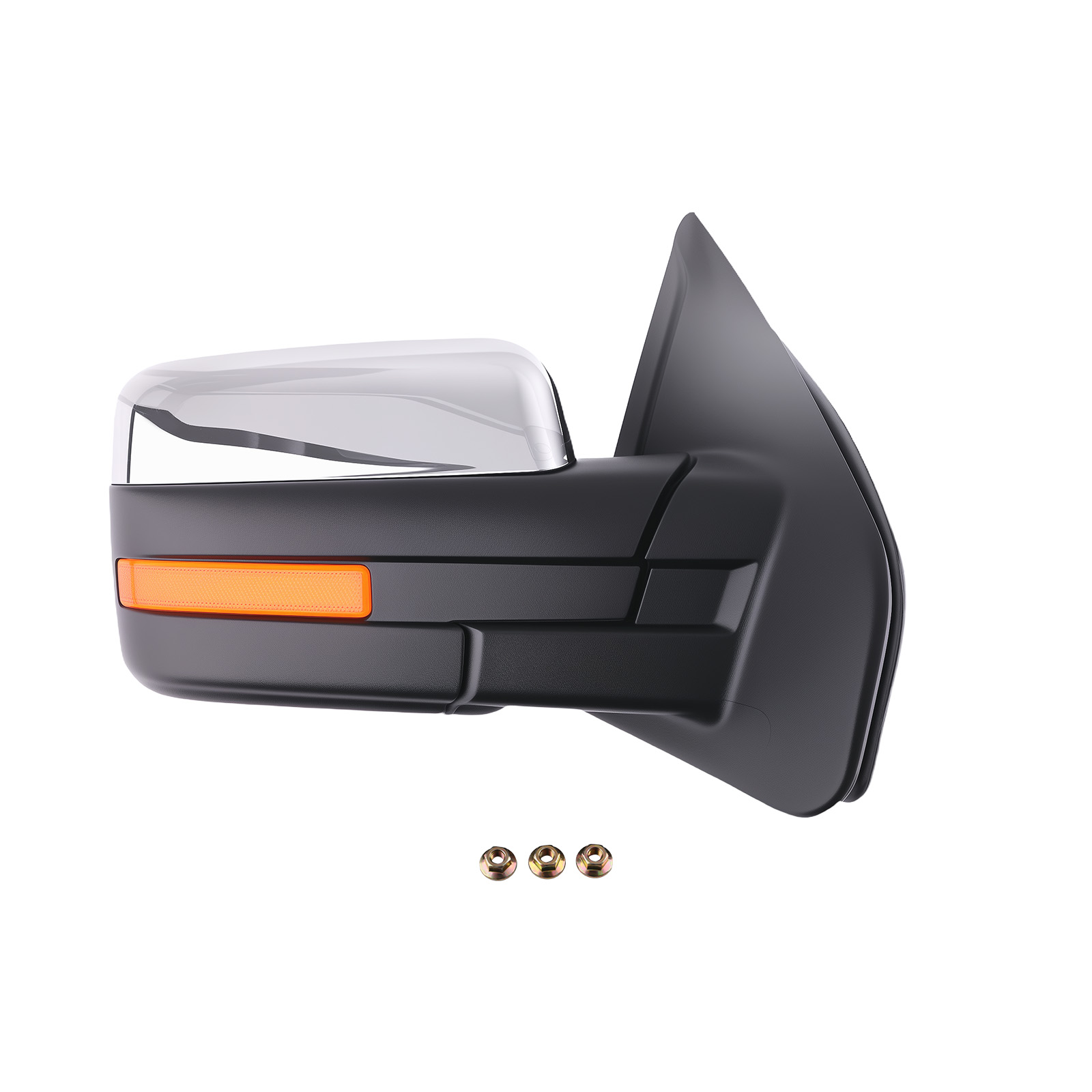 Power Chrome Side Mirror Right for Ford F150 2004-2014 Heated 7L3Z17682AE