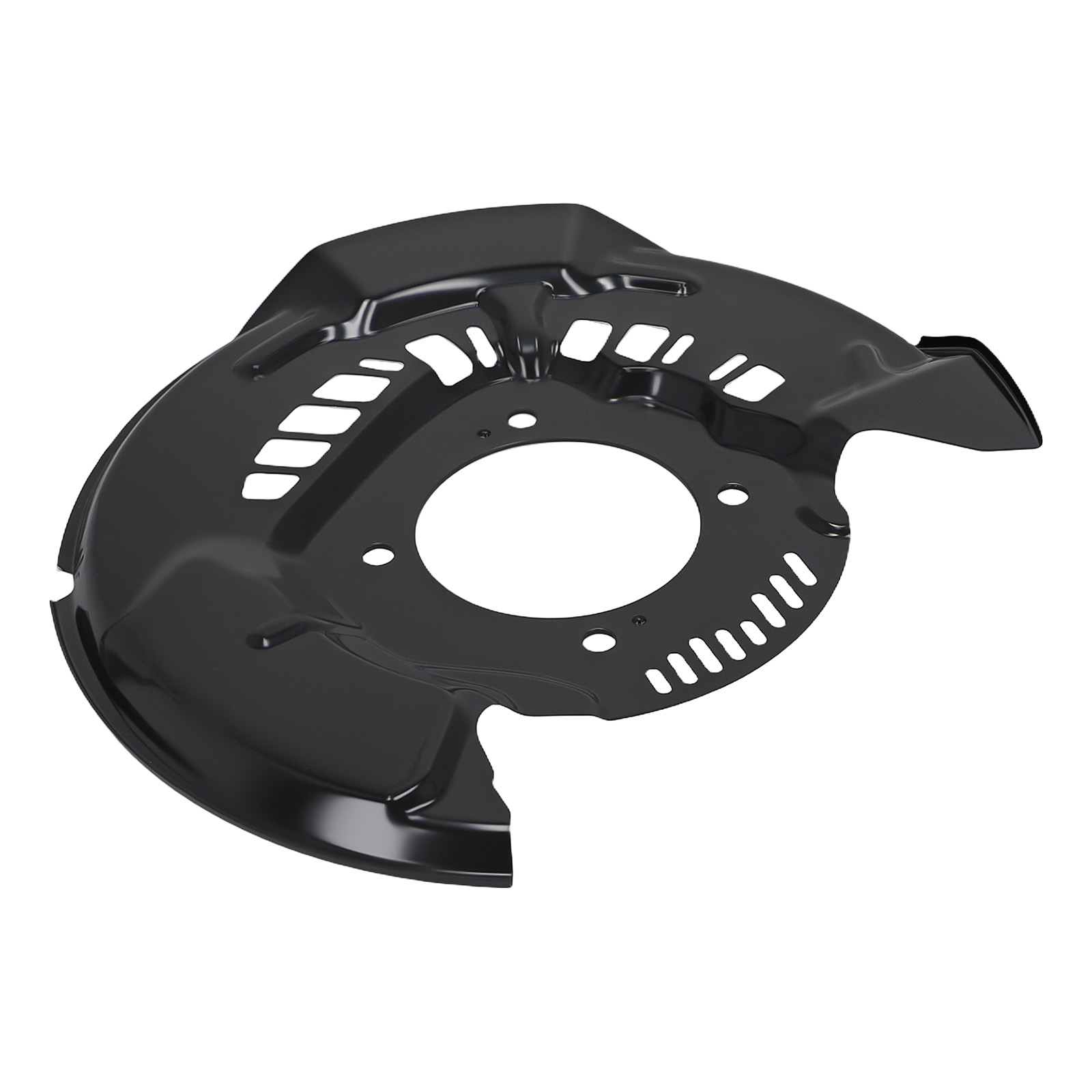 Brake Dust Shield Front Driver Passenger for Ford F-150 04-08 4L3Z2K004BA Black