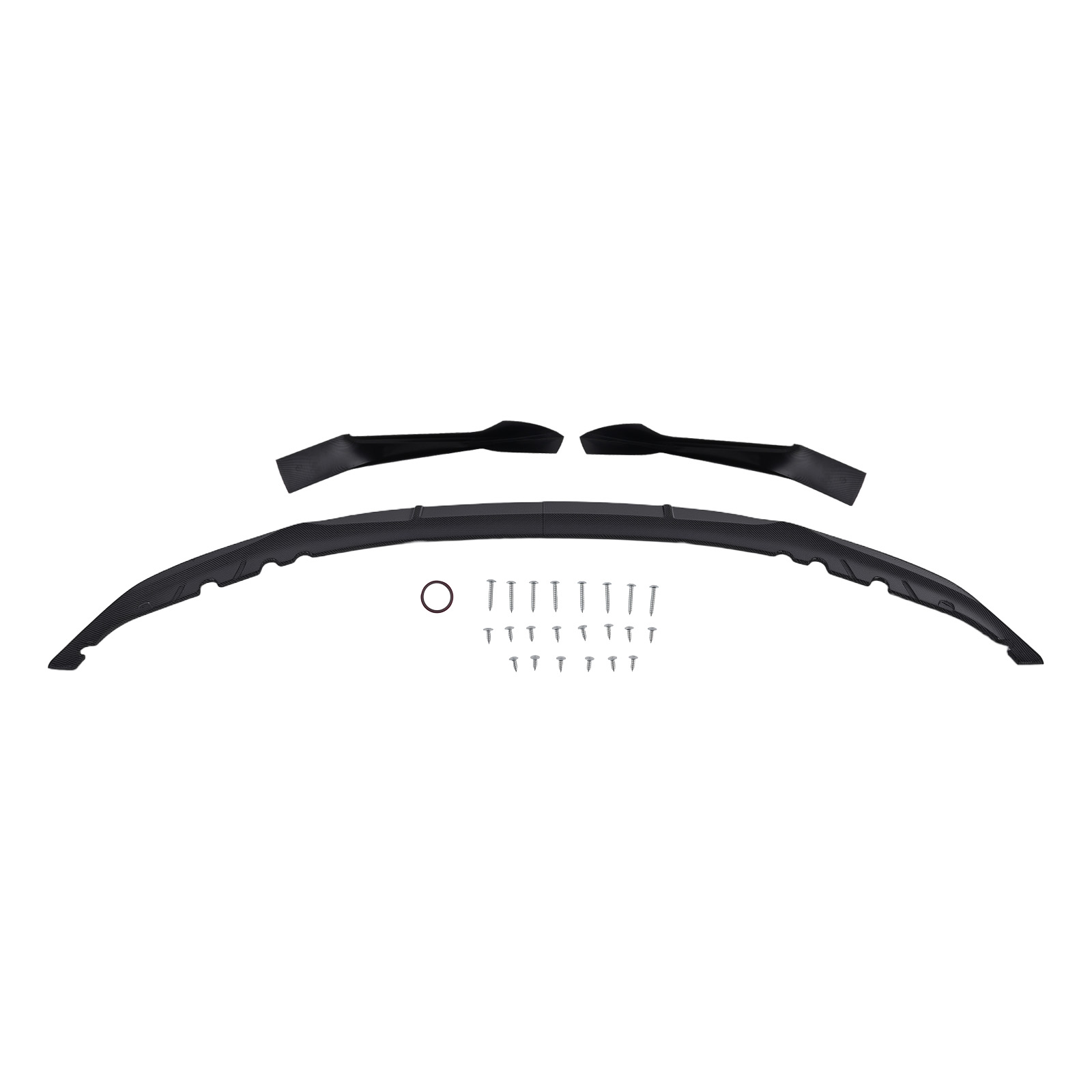 4PC Front Lip Kit for BMW G30 G31 G38 5 Series M Sport 2017-2020 Carbon Look