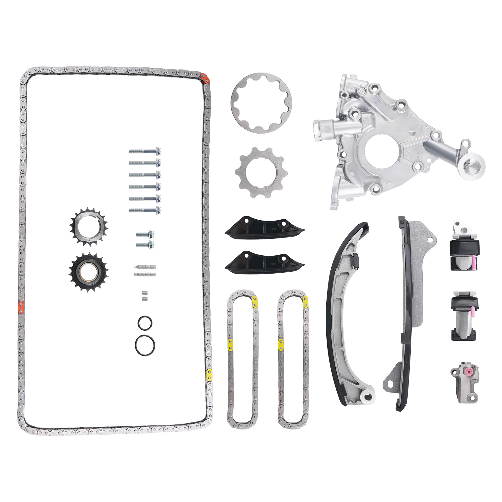 Engine Timing Chain Kit for Lexus GS350 3.5L 08-11 EP490 15103-0P010 Steel