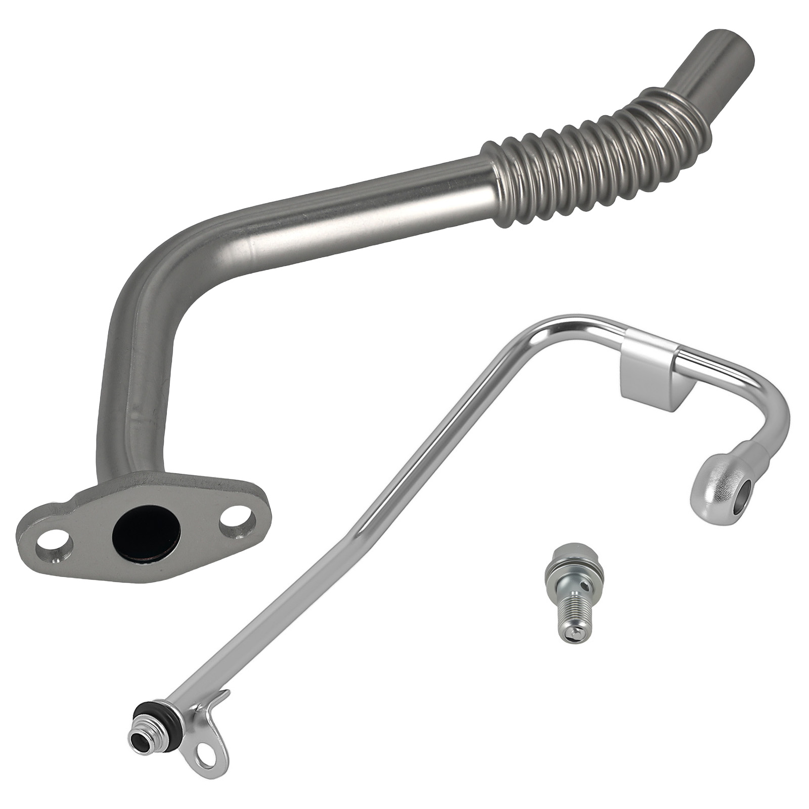 Turbo Oil Return Feed Line Pipe for Mercedes Benz 1.8L C250 2012 2013 2014 2015