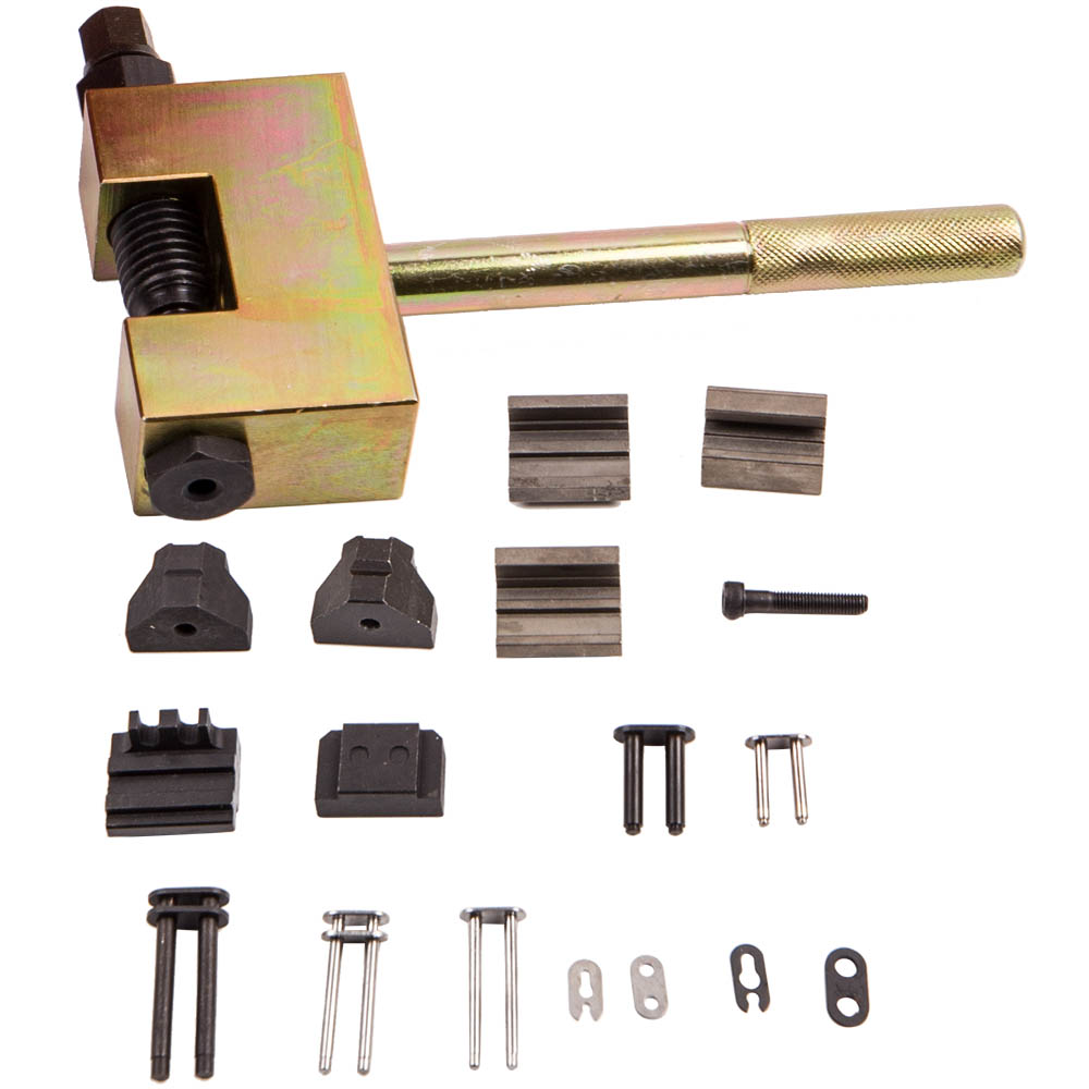 Cam Engine Timing Chain Breaker Riveting Tool Kit for Mercedes Benz M103 M271