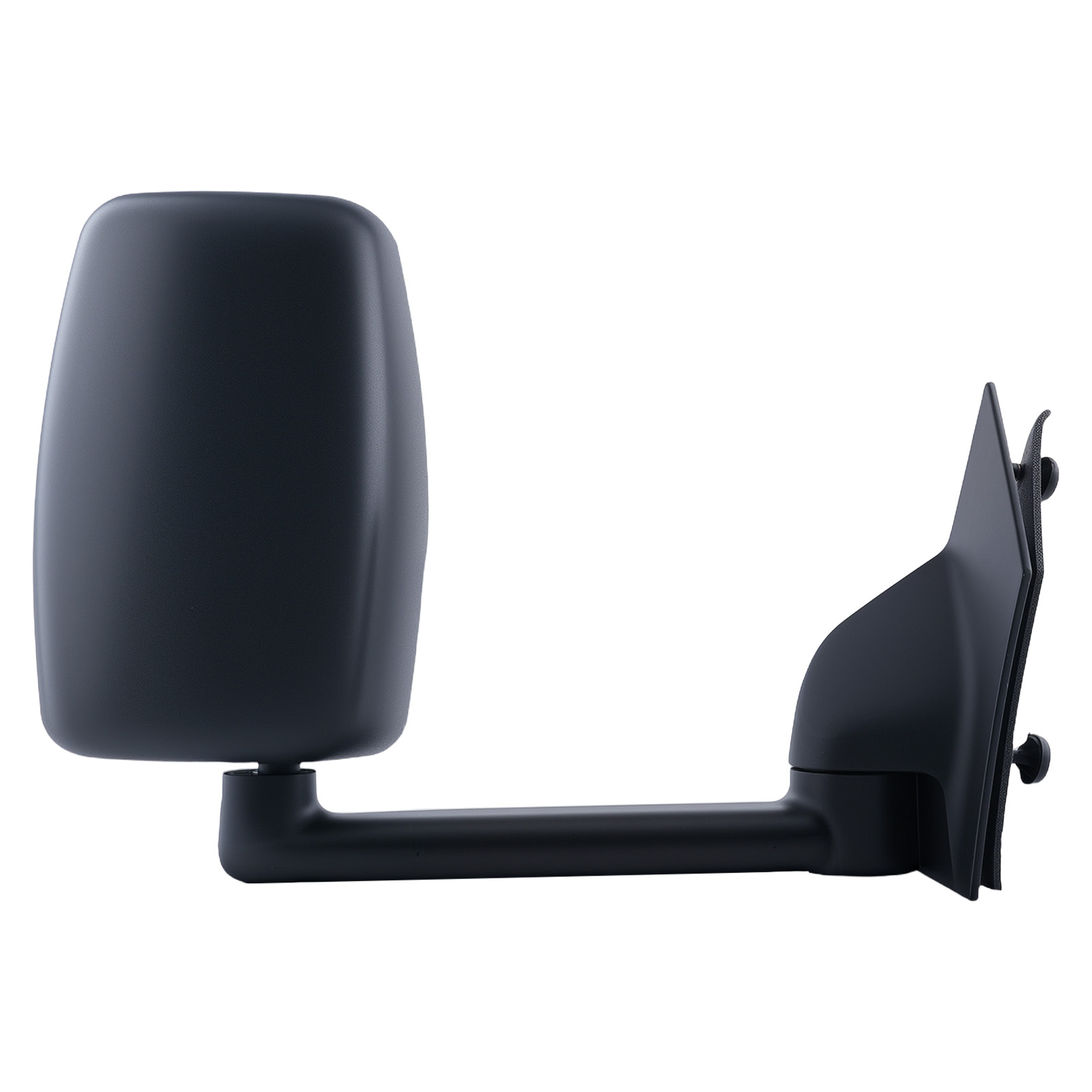 Black Side Mirror Right for GMC Savana 2003-2017 Manual Fold 128-01604R
