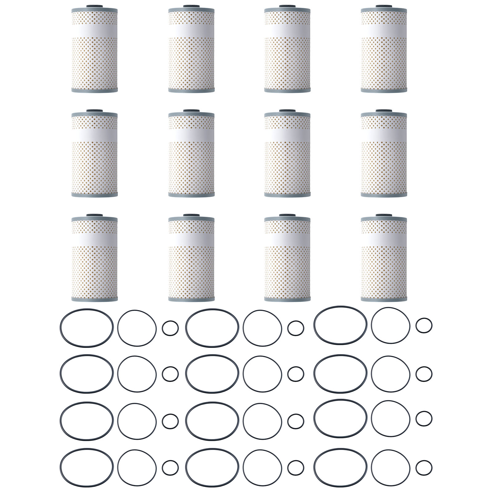 Pack of 12 Fuel Filter FF5369W for Kenworth T800 Peterbilt 367 2000-2018