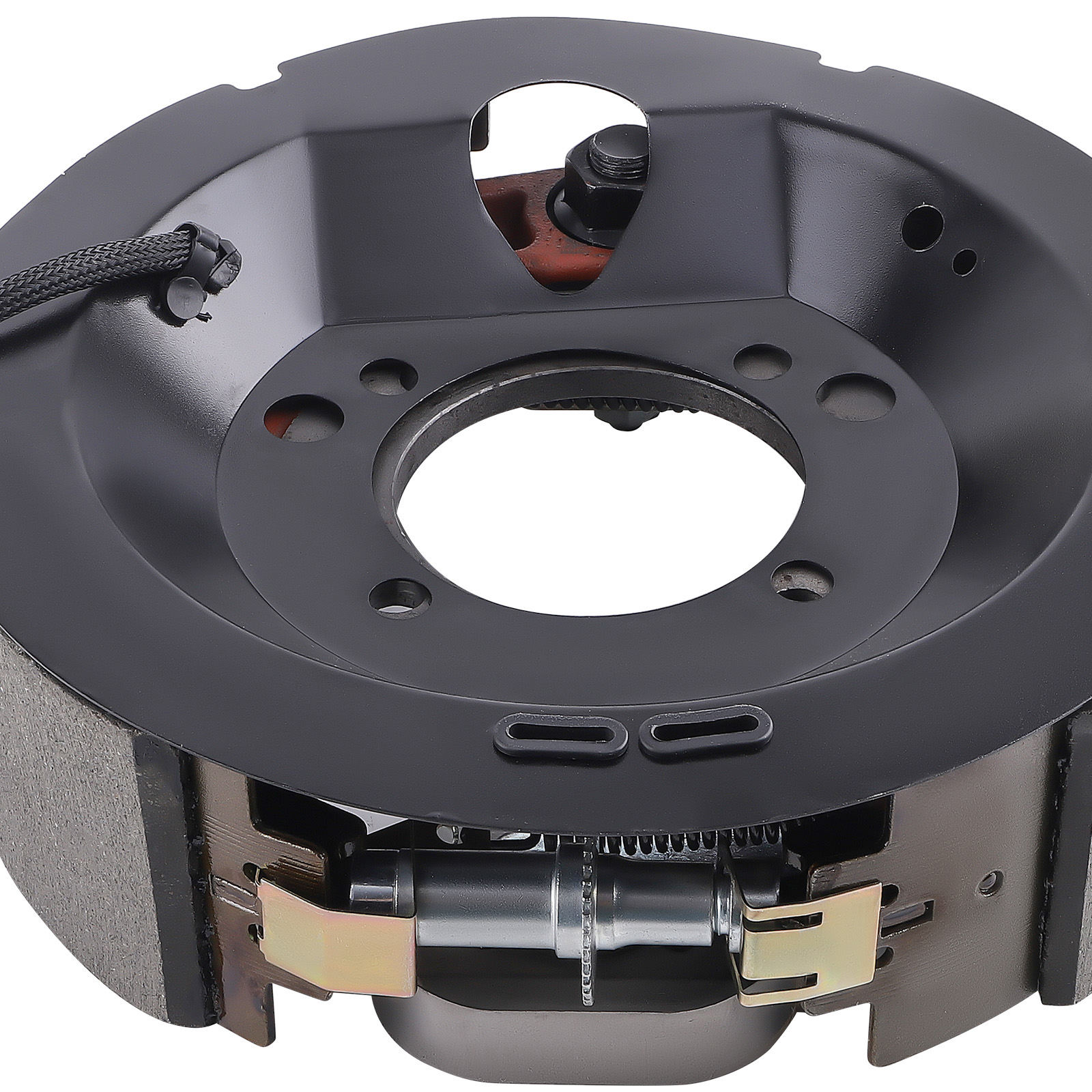4pcs 12-1/4 x 3-3/8 lbs Electric Trailer Backing Plate Brake for Dexter 8K Axle