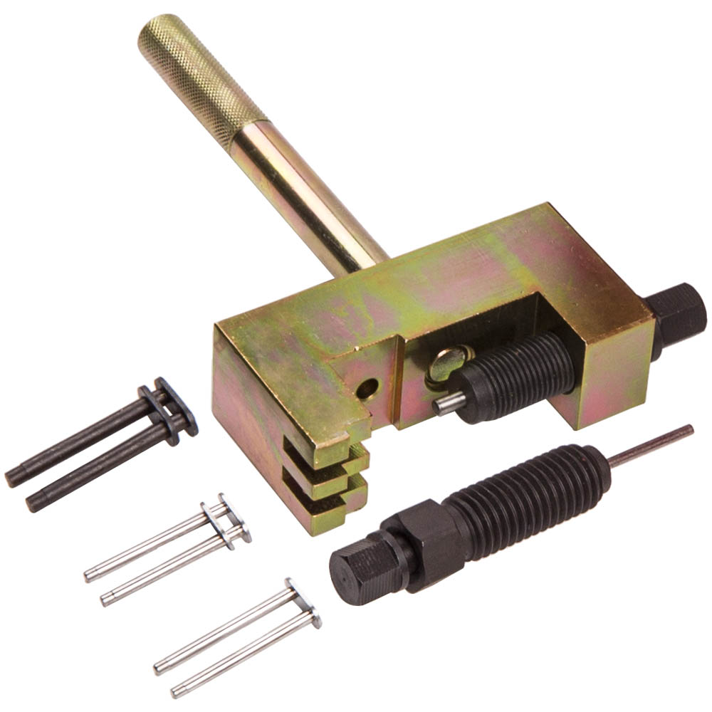 Cam Engine Timing Chain Breaker Riveting Tool Kit for Mercedes Benz M103 M271