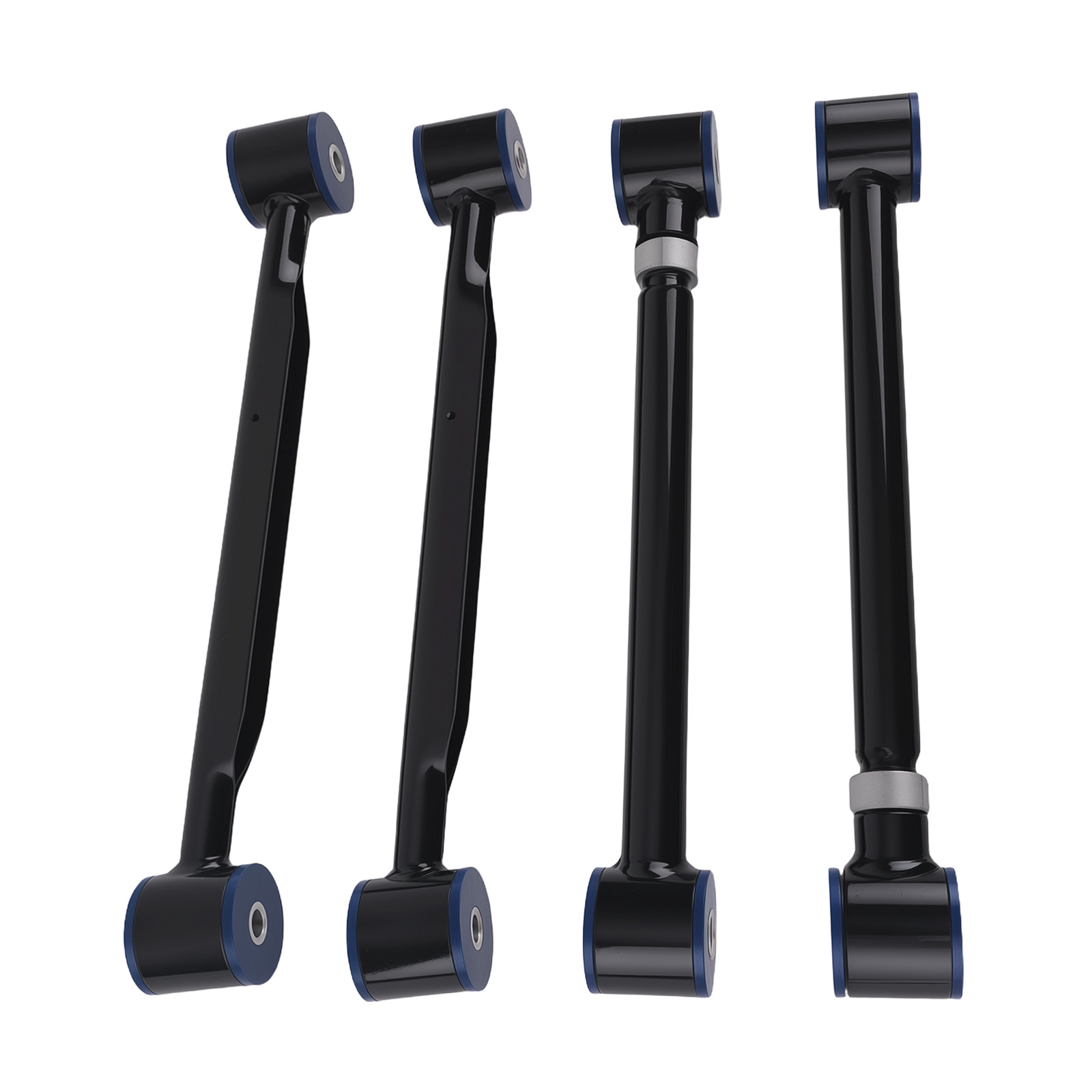 Rear Trailing Control Arms 2 Upper + 2 Lower Kit for Chevrolet Trailblazer 02-06