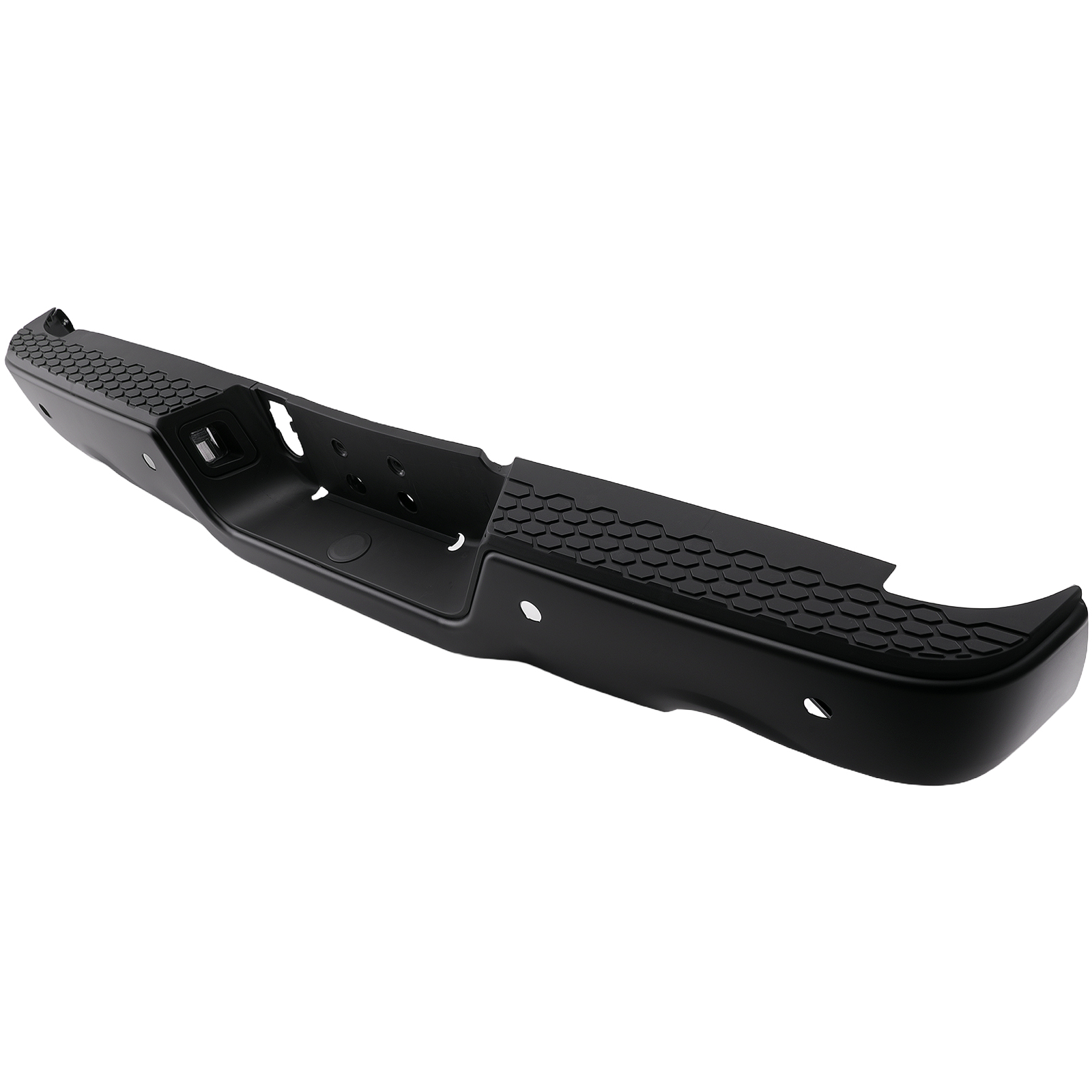 Rear Bumper for RAM 1500 2009-2018 68049859AB Black Dual Exhaust Bolt-On