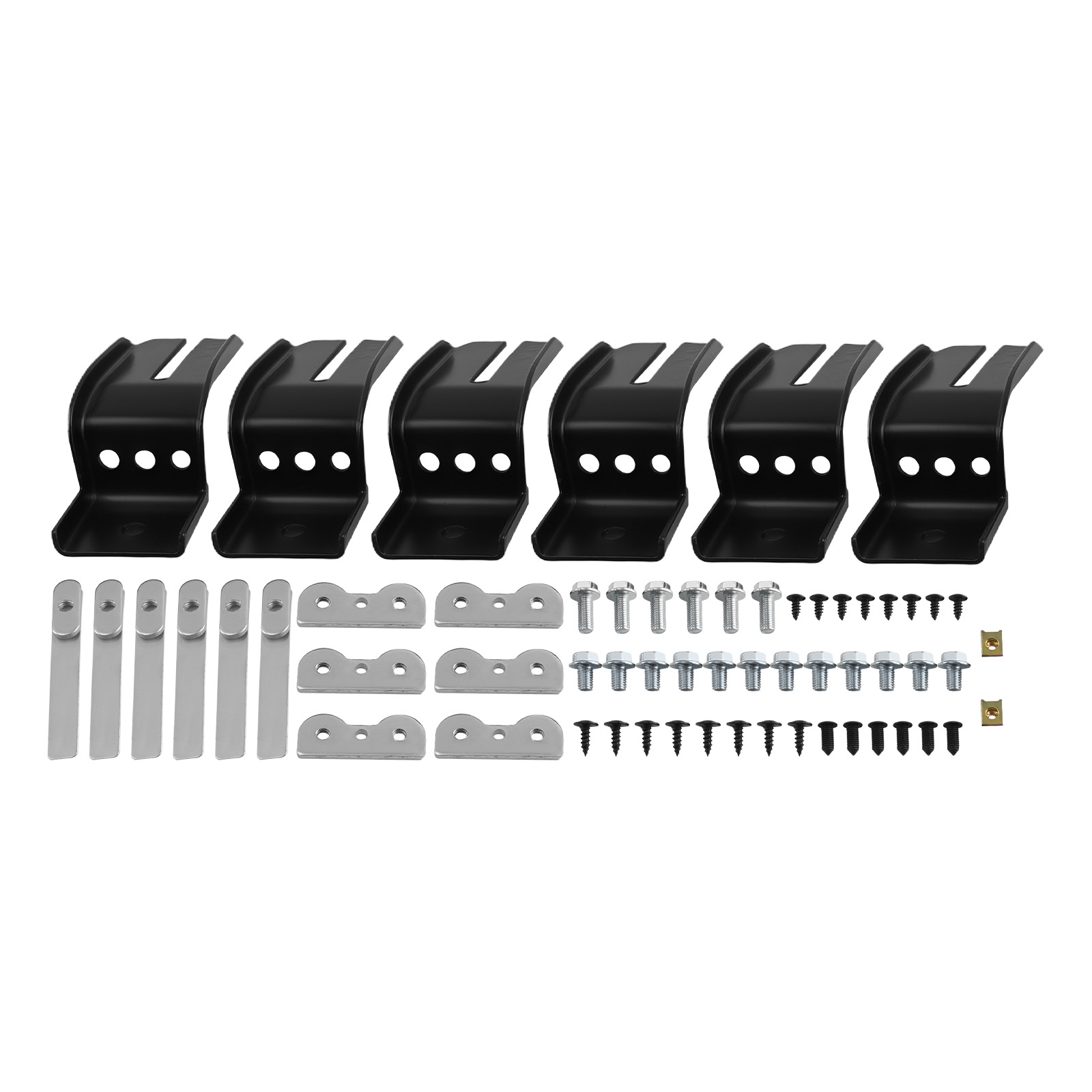 Non-Slip Running Board Side Step for Ford Explorer 2020-26 Black Aluminum Alloy