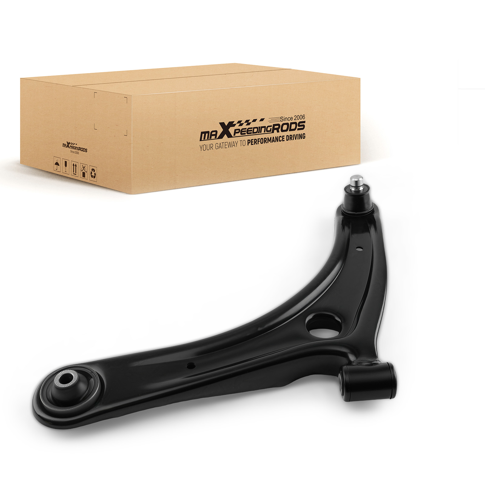 Front Lower Left Control Arm Ball Joint for 2007-17 Jeep Compass Patriot Caliber