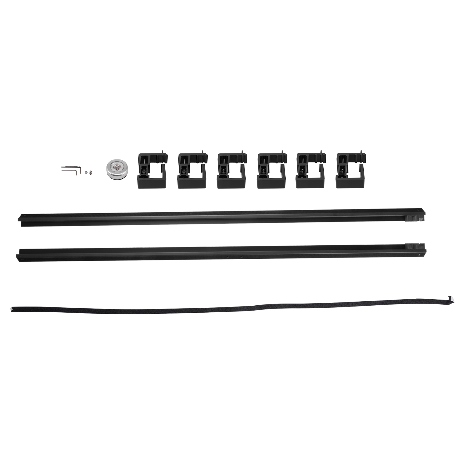 5.8ft Roll-Up Soft Bed Tonneau Cover for Chevrolet Silverado Sierra 04-07 Vinyl