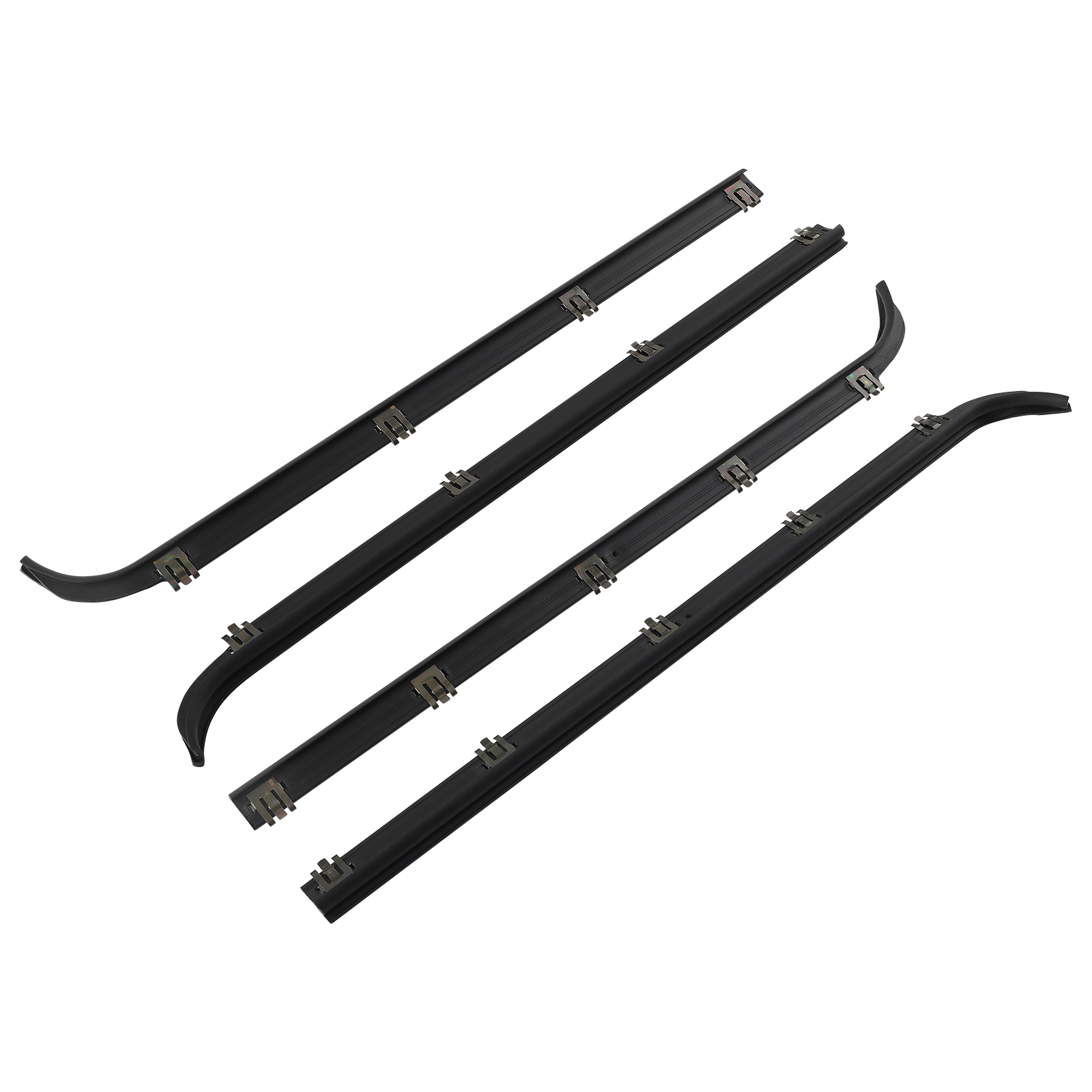 Door Window Seal Belt Weather Strip for Ford F150/F350/Bronco 87-97 E7TZ1521453A