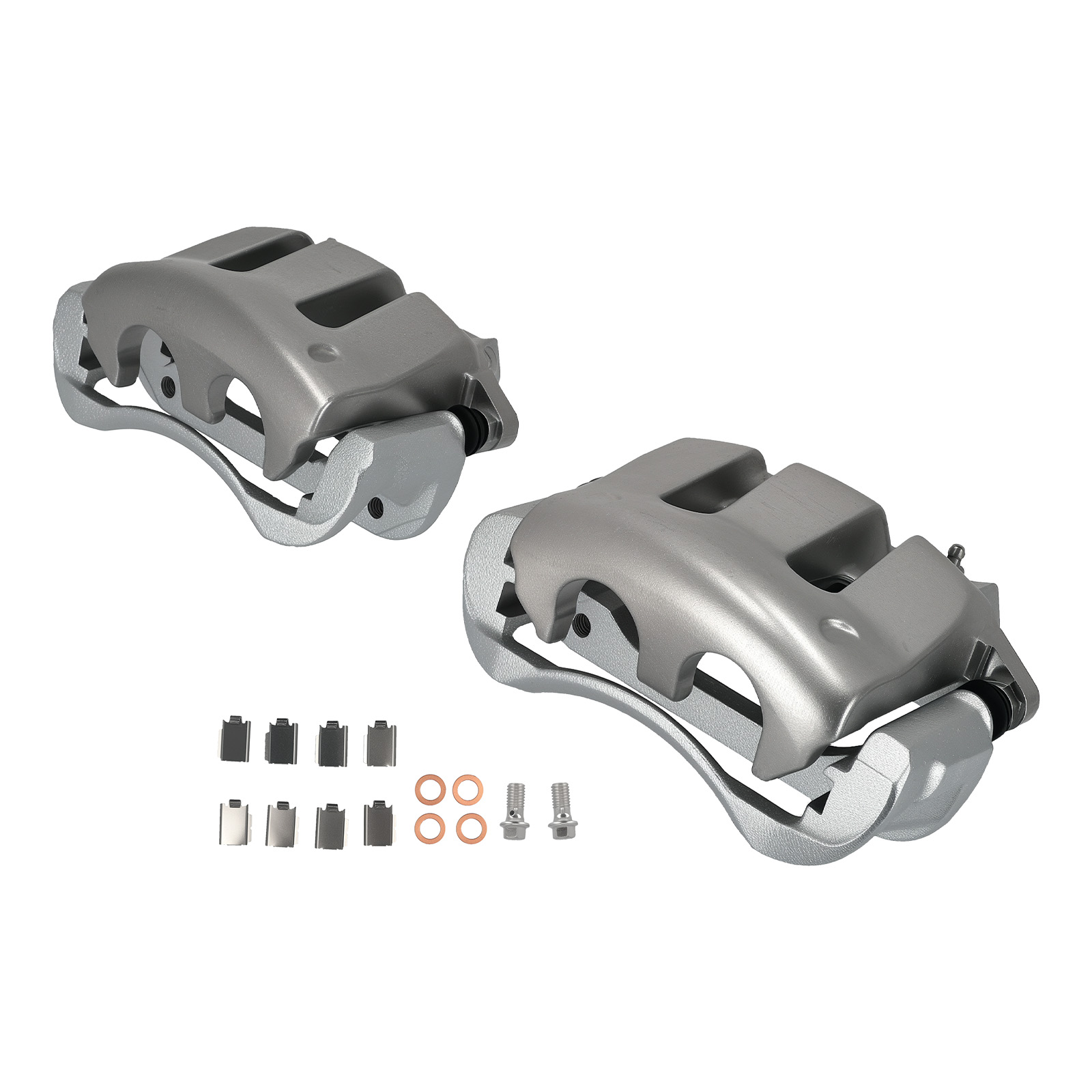 Front Disc Brake Caliper Kit for Ford Mustang 4.0L 4.6L 2005-2010 SL1942 SL1943