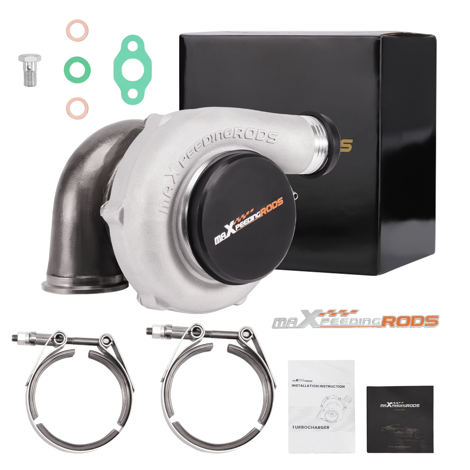 Upgrade GT3071 GT30 .82 A/R Trim V-Band Ball Bearing Billet Turbocharger