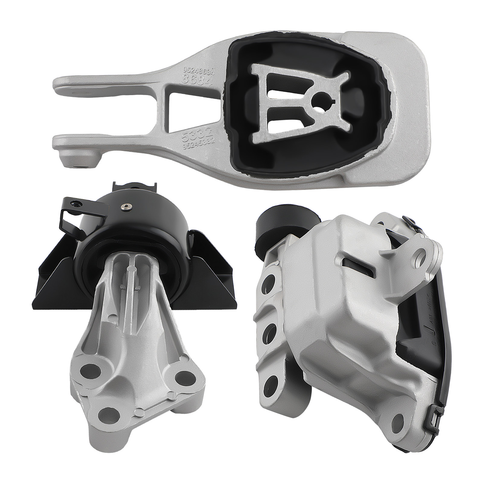 3 Pcs Engine Motor Mount & Trans Mount for Chevrolet Sonic 1.8L 2013-2016 A5597