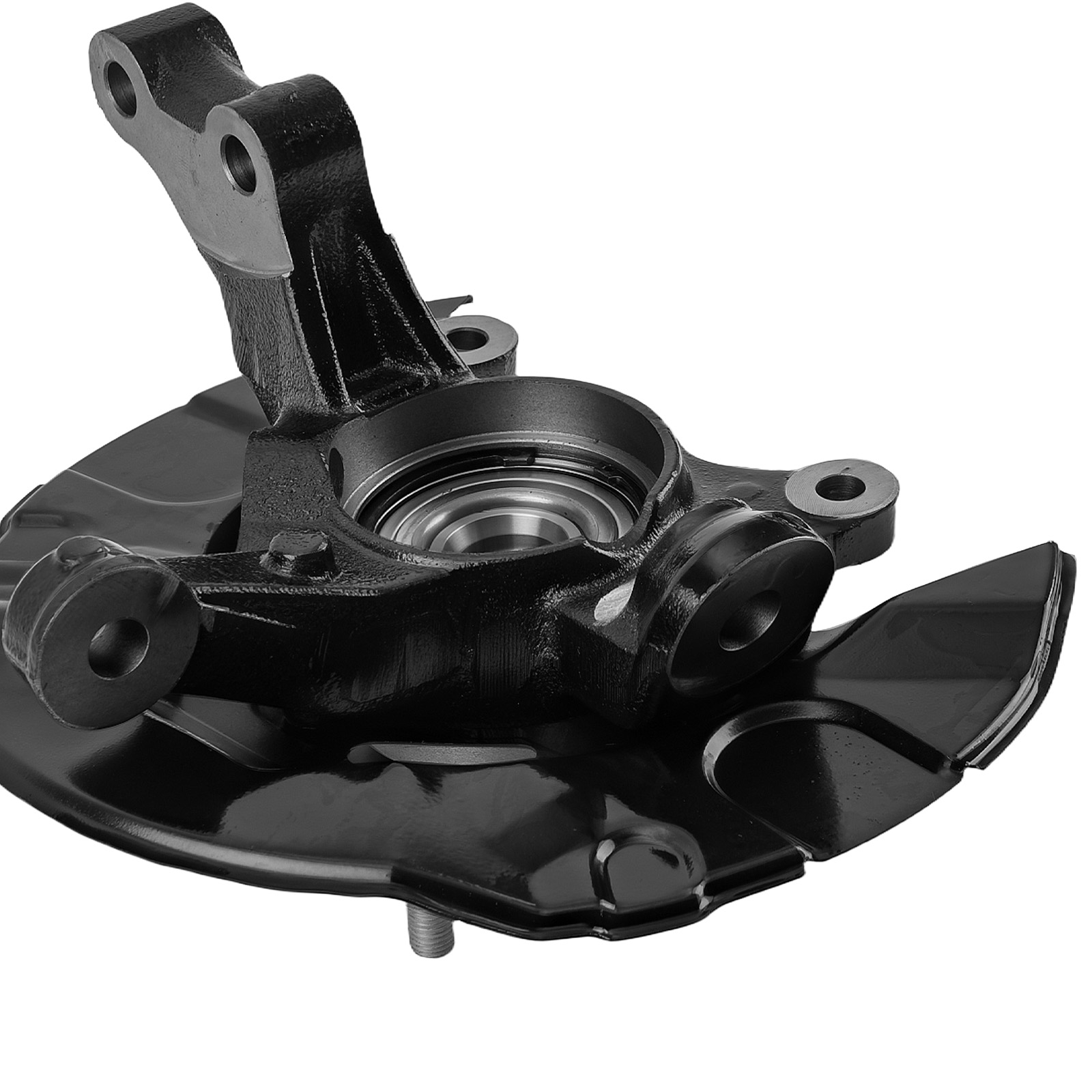 2XFront R+L Wheel Bearing & Hub Assembly with Knuckle for Toyota Matrix FWD