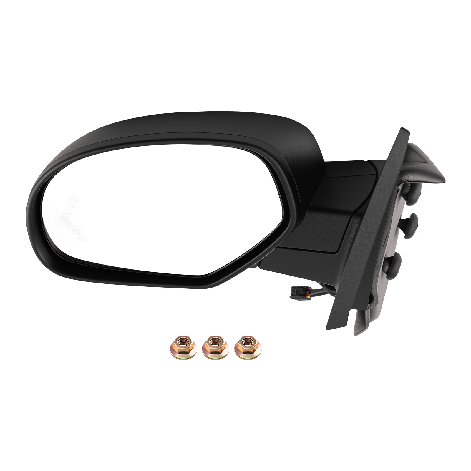 Left Mirror for Chevy Silverado 1500 2007-2013 Power Glass Signal