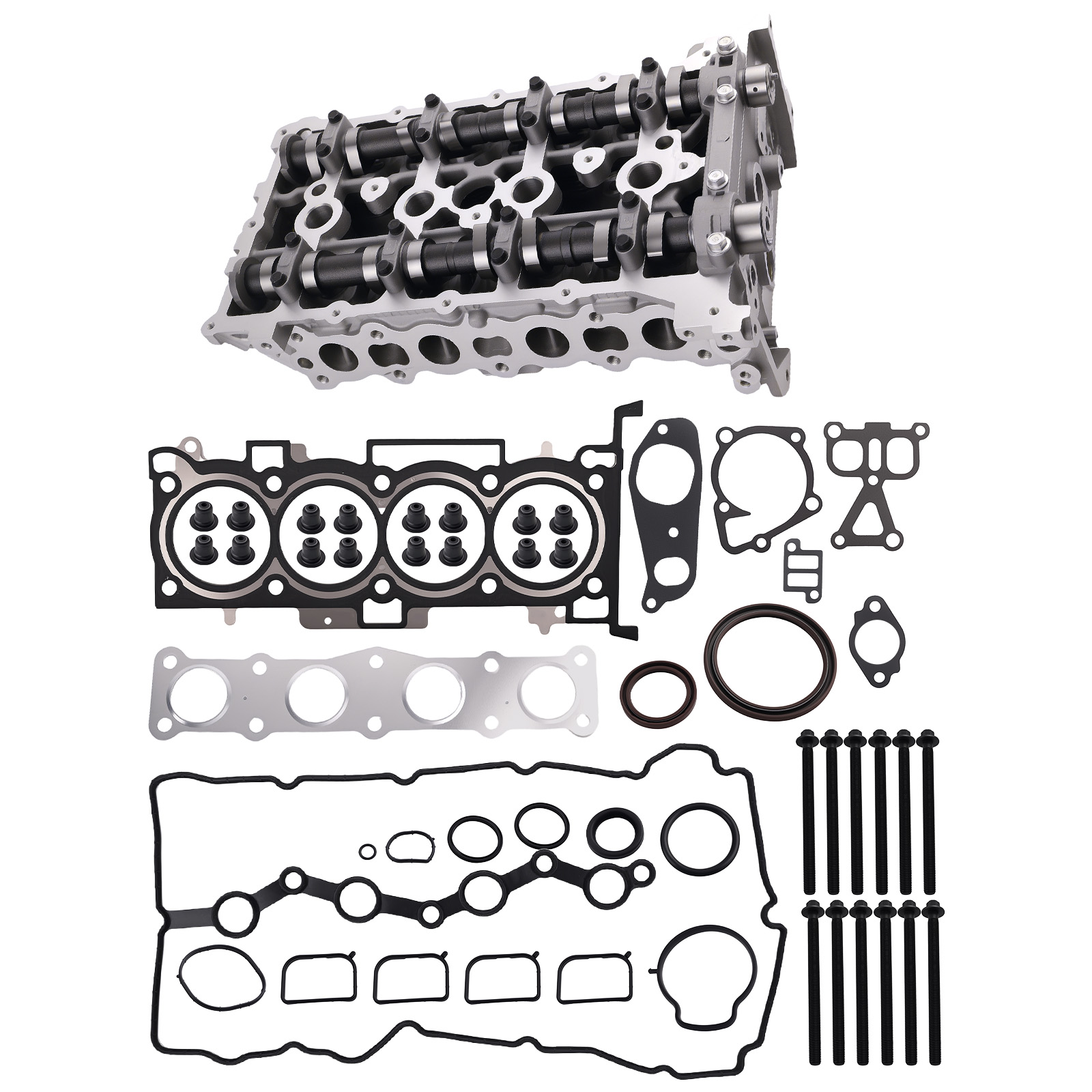 2.4L G4KE Engine Cylinder Head Head Gasket Set w/ Bolts for Hyundai Kia 07-20