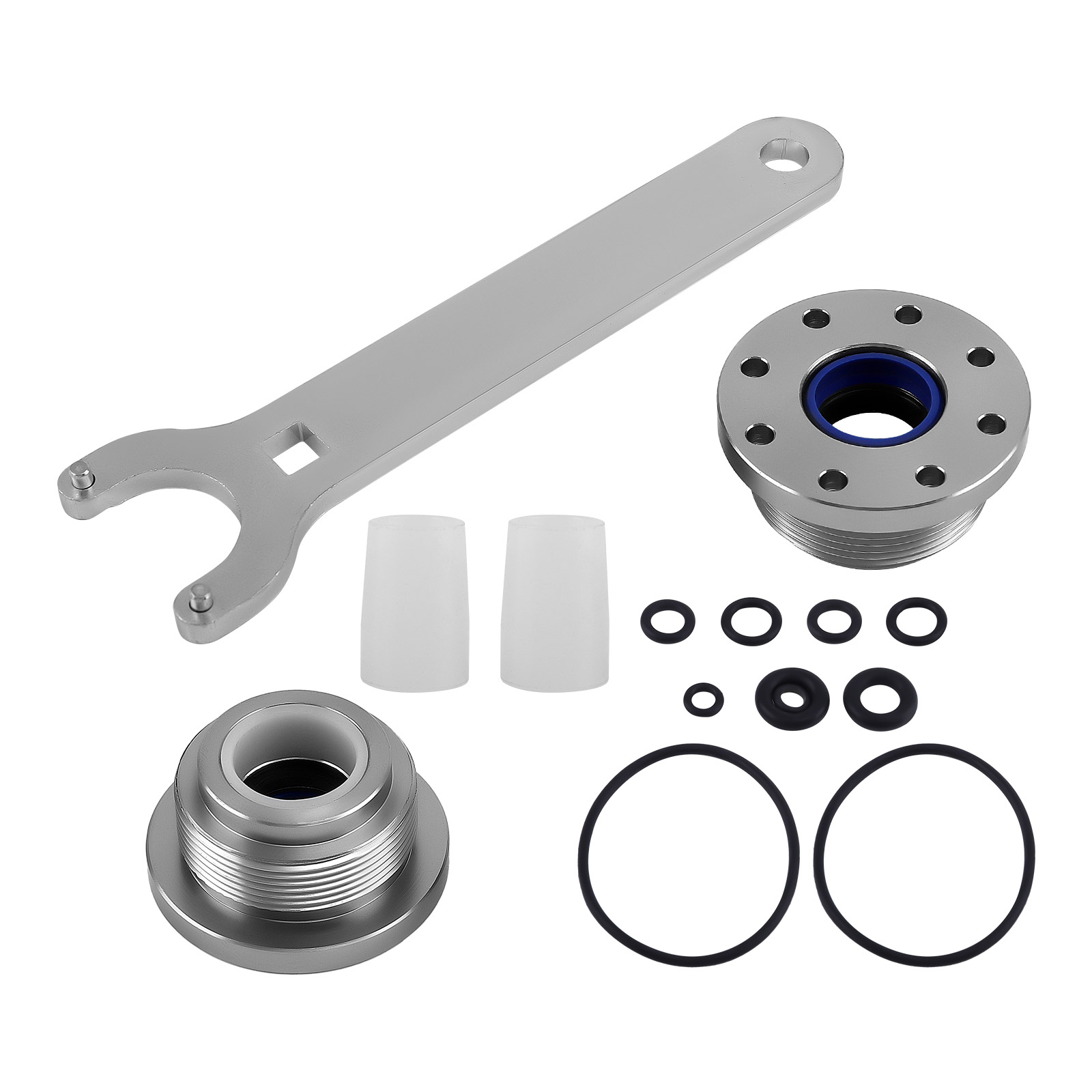 Pivot/Front Mount Steering Cylinder Seal + Pin Wrench fits for HC5365 HC5394