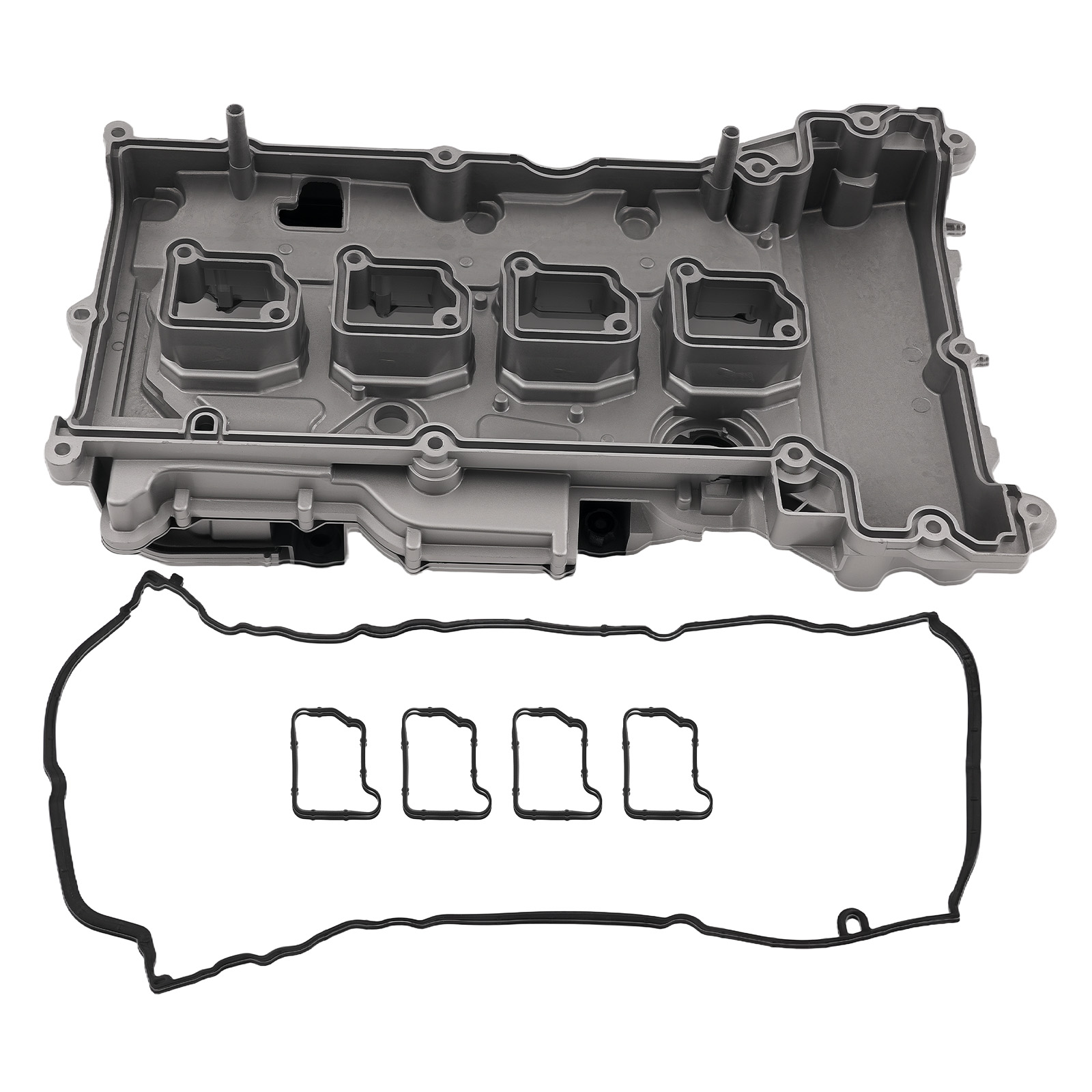 Engine Valve Cover for Mercedes-Benz SLK200 SLK250 1.8L A2710101730 Black