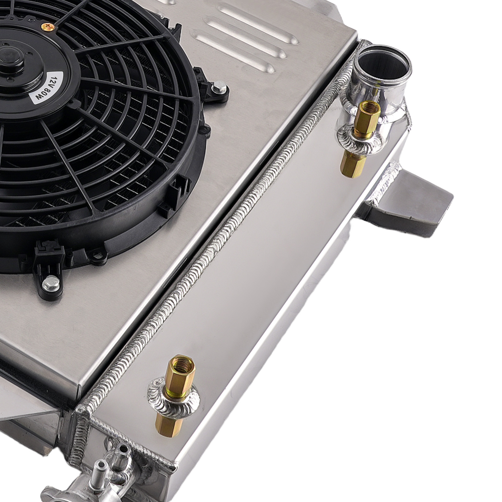 Radiator Shroud Fan for Ford F150 F250 F350 Bronco V8 1985-1997 RK1451 3 Row