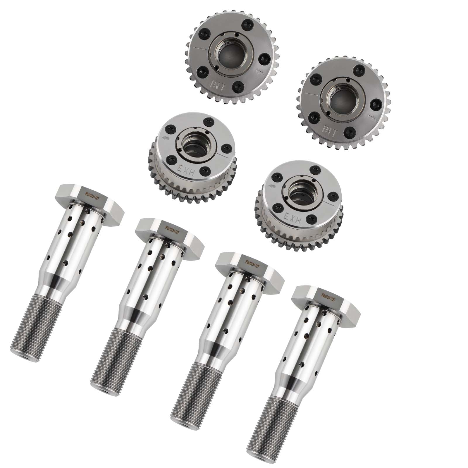 4x Cam Phasers & 4x Oil Control Valves for Chrysler Jeep Dodge Ram 3.6L engine