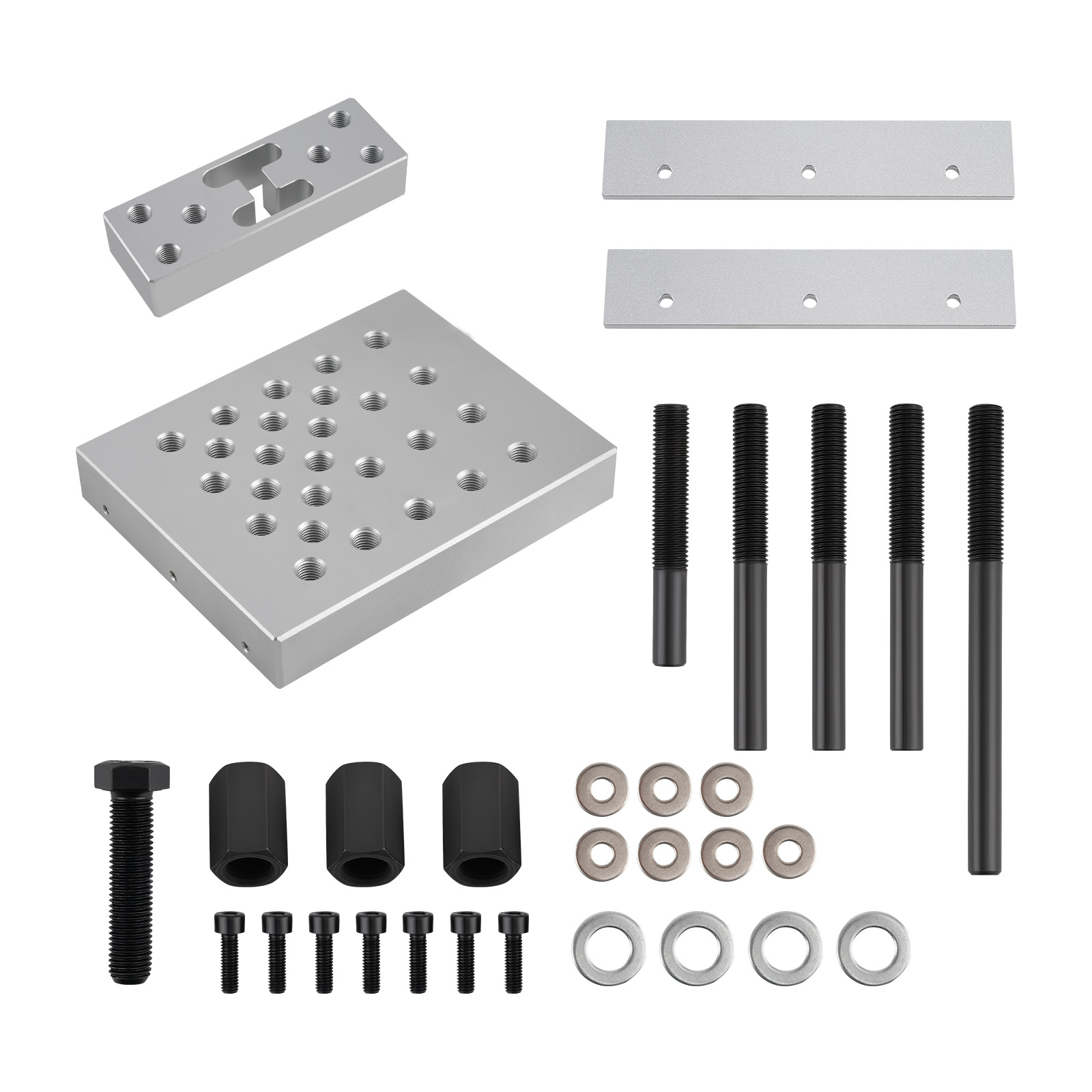 Universal Drill Press Support Block Plate Tool Set Kit, 30 Ton – Bearing and