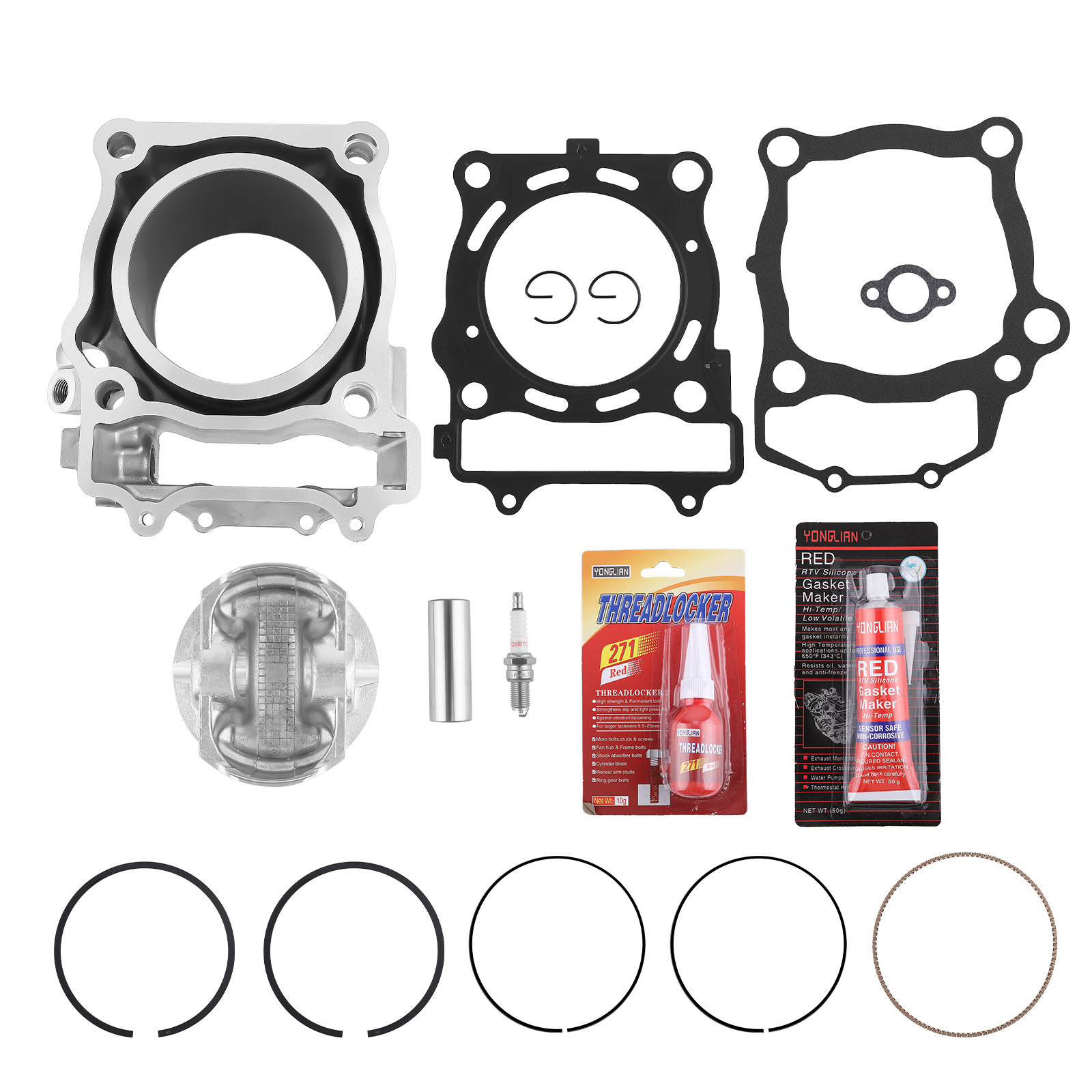 Cylinder Piston Gasket Kit for Polaris Sportsman 550 XP X2 EPS 3090202 3090092