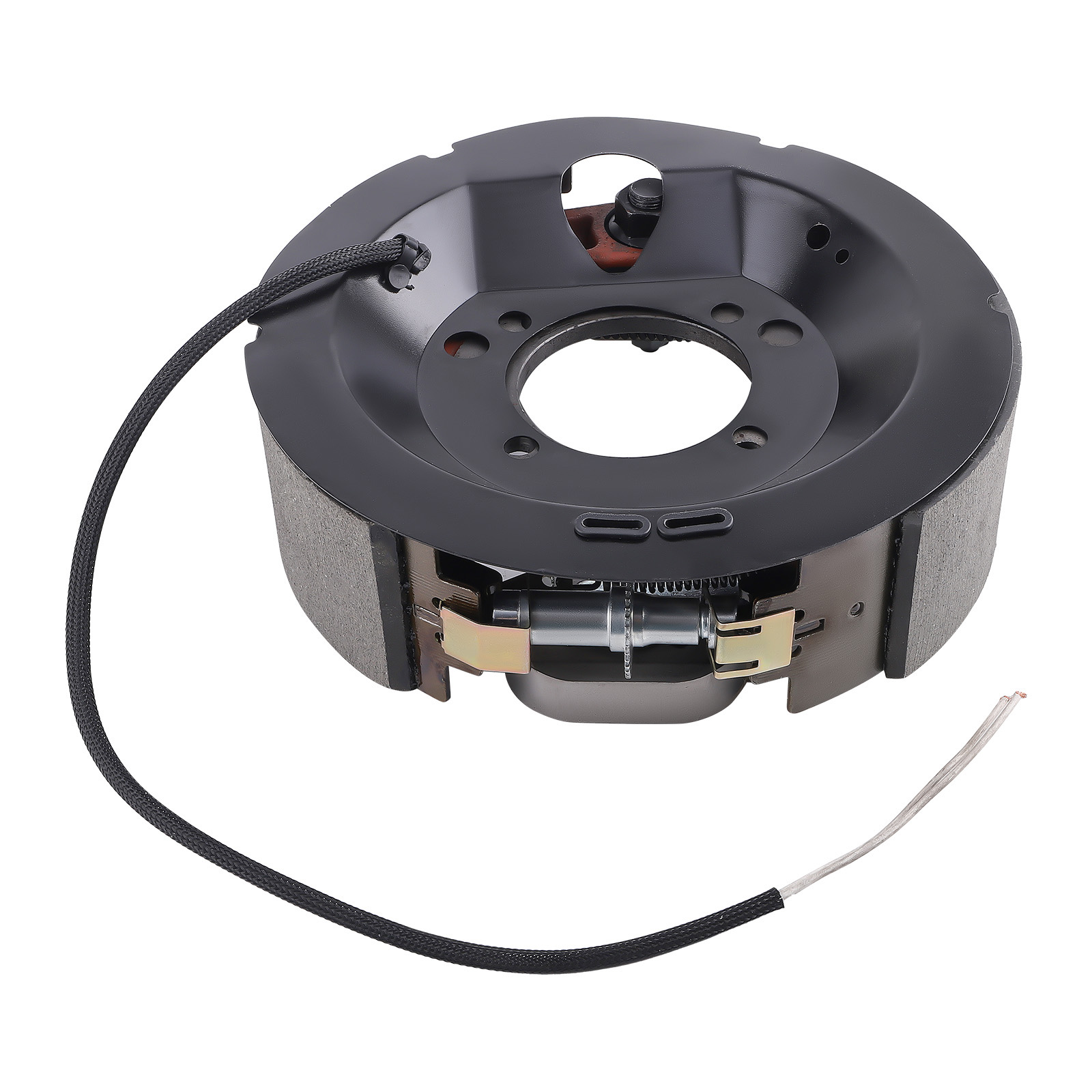 4pcs 12-1/4 x 3-3/8 lbs Electric Trailer Backing Plate Brake for Dexter 8K Axle