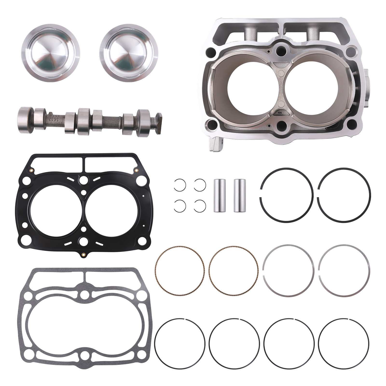 Cylinder Piston Camshaft Kit for Polaris Ranger 800 RZR Sportsman 2005-2016
