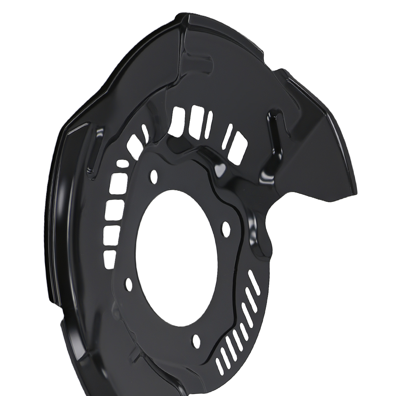 Brake Dust Shield Front Driver Passenger for Ford F-150 04-08 4L3Z2K004BA Black