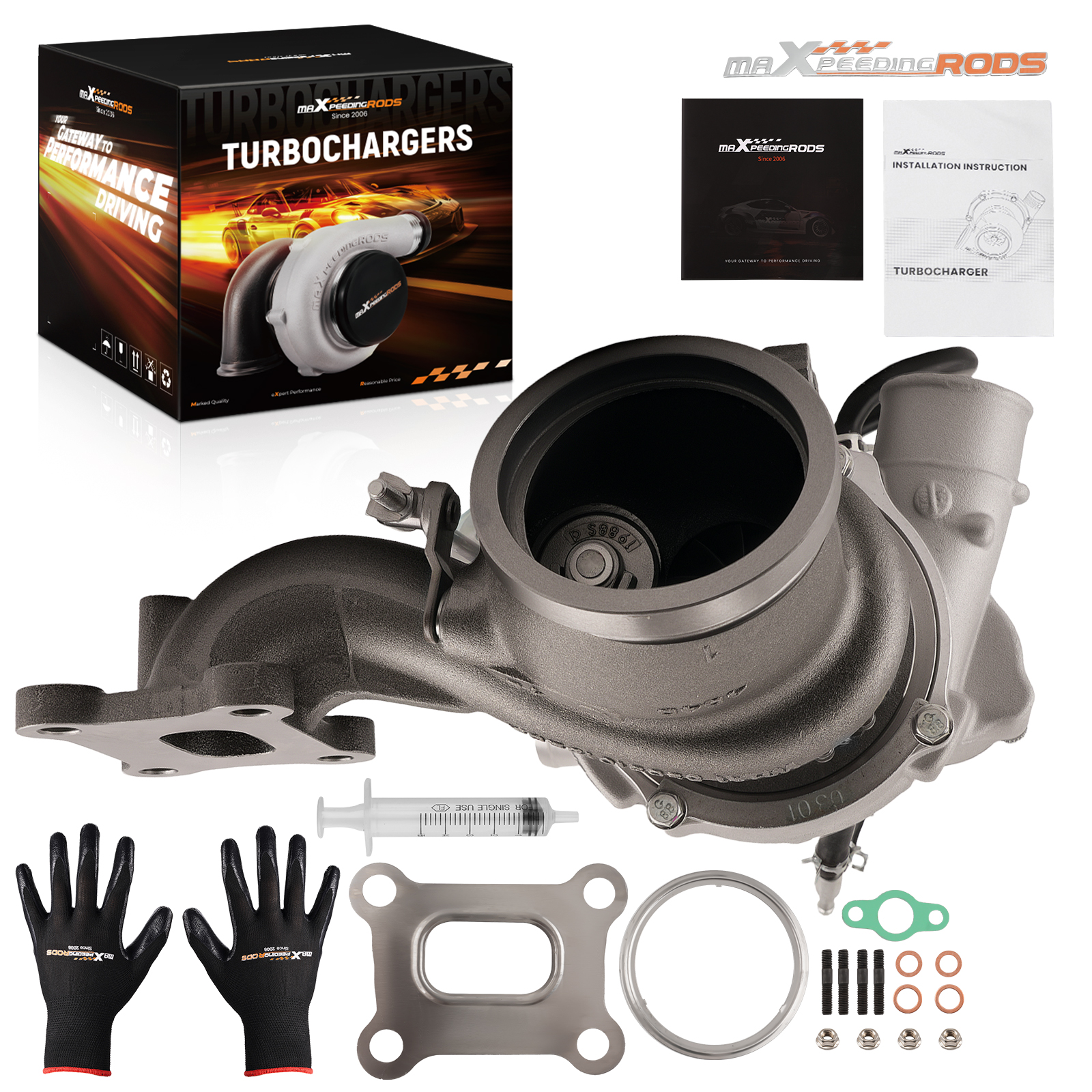 K03 Turbo for Ford Fusion SE 2.0L EcoBoost 2013 2014 2015 2016 240HP CJ5Z6K682