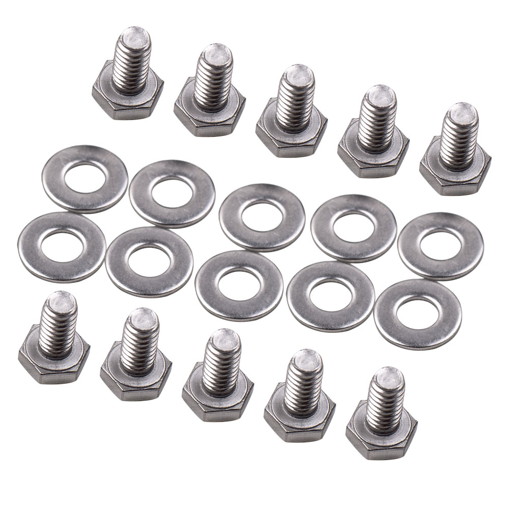 New Engine Bolts Kit Stainless Small Block 265 283 305 327 350 Hex For Chevy SBC