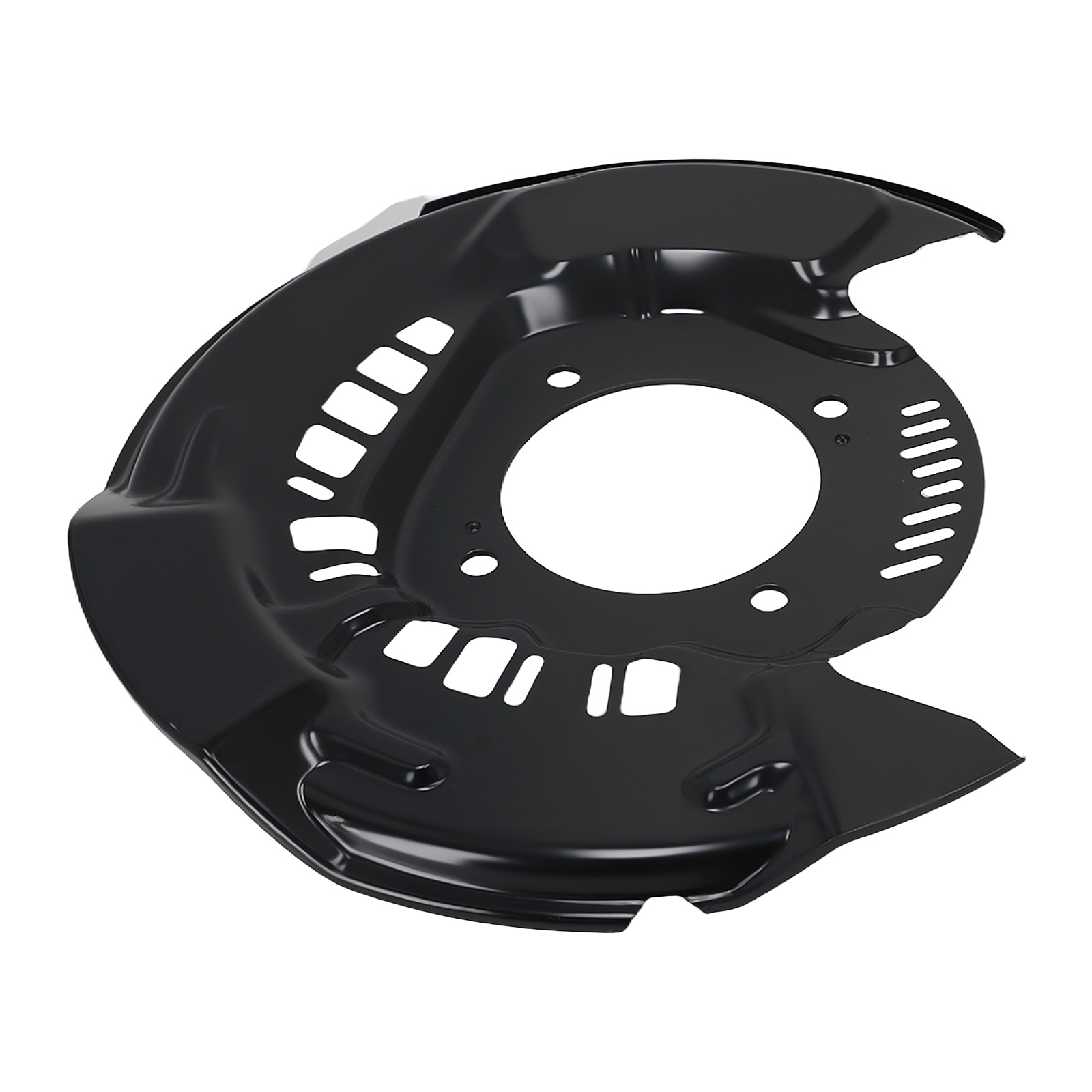 Brake Dust Shield Front Driver Passenger for Ford F-150 04-08 4L3Z2K004BA Black